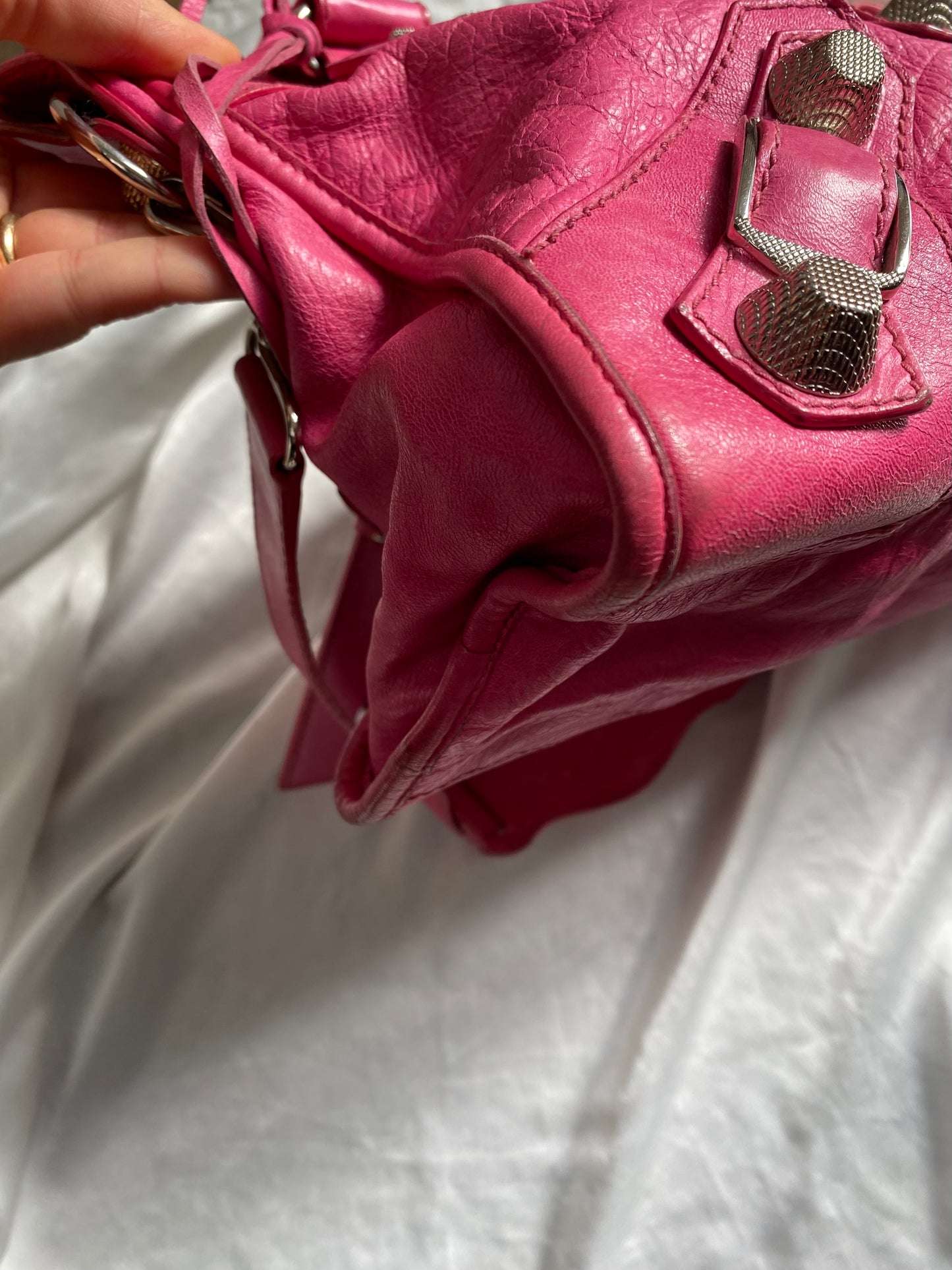 Balenciaga classic city rosa sorbet