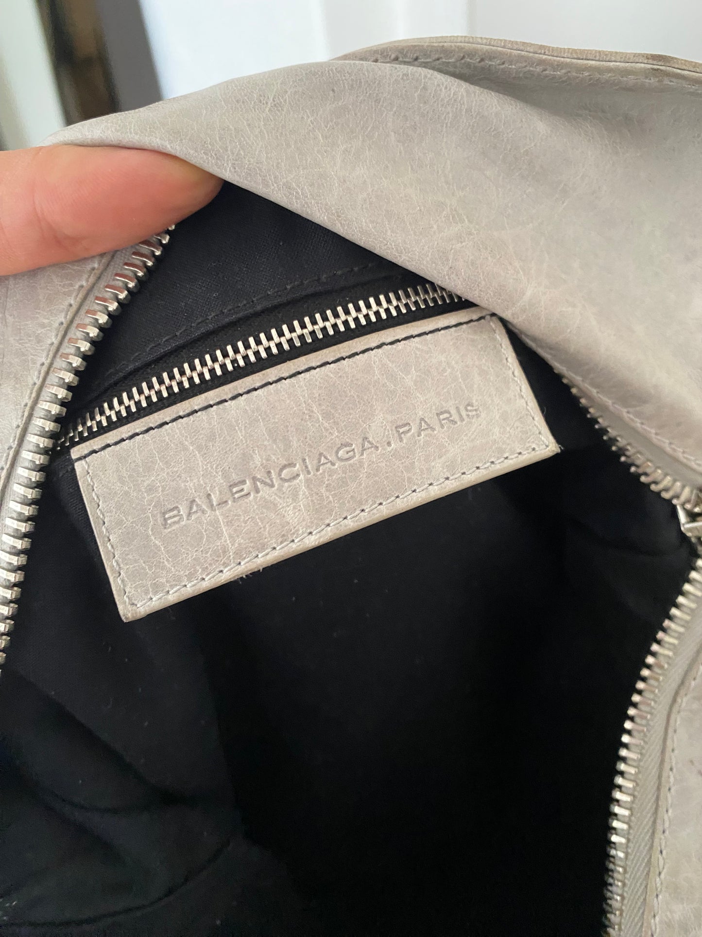 Balenciaga the brief grey