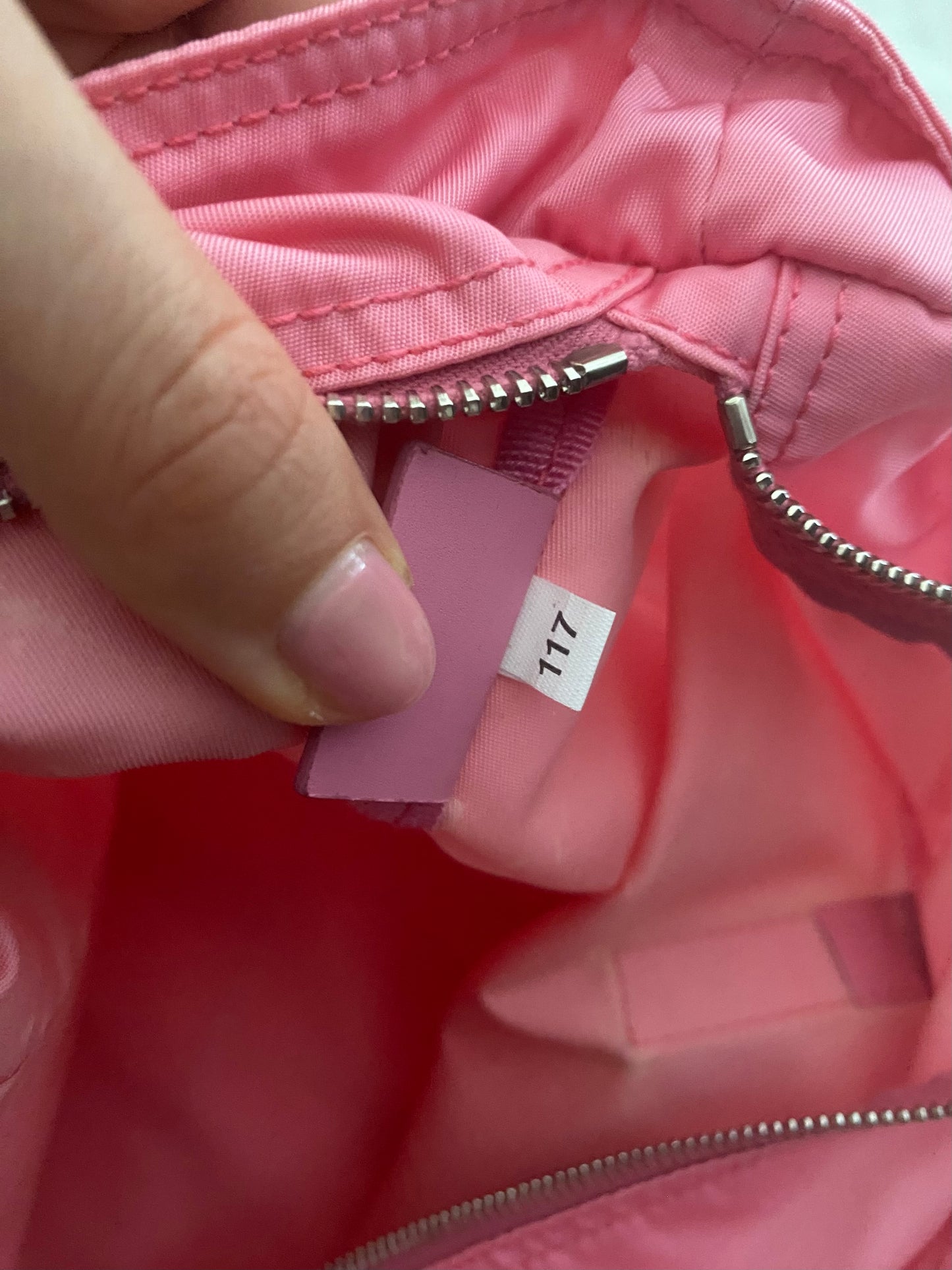 Prada tote nylon pink