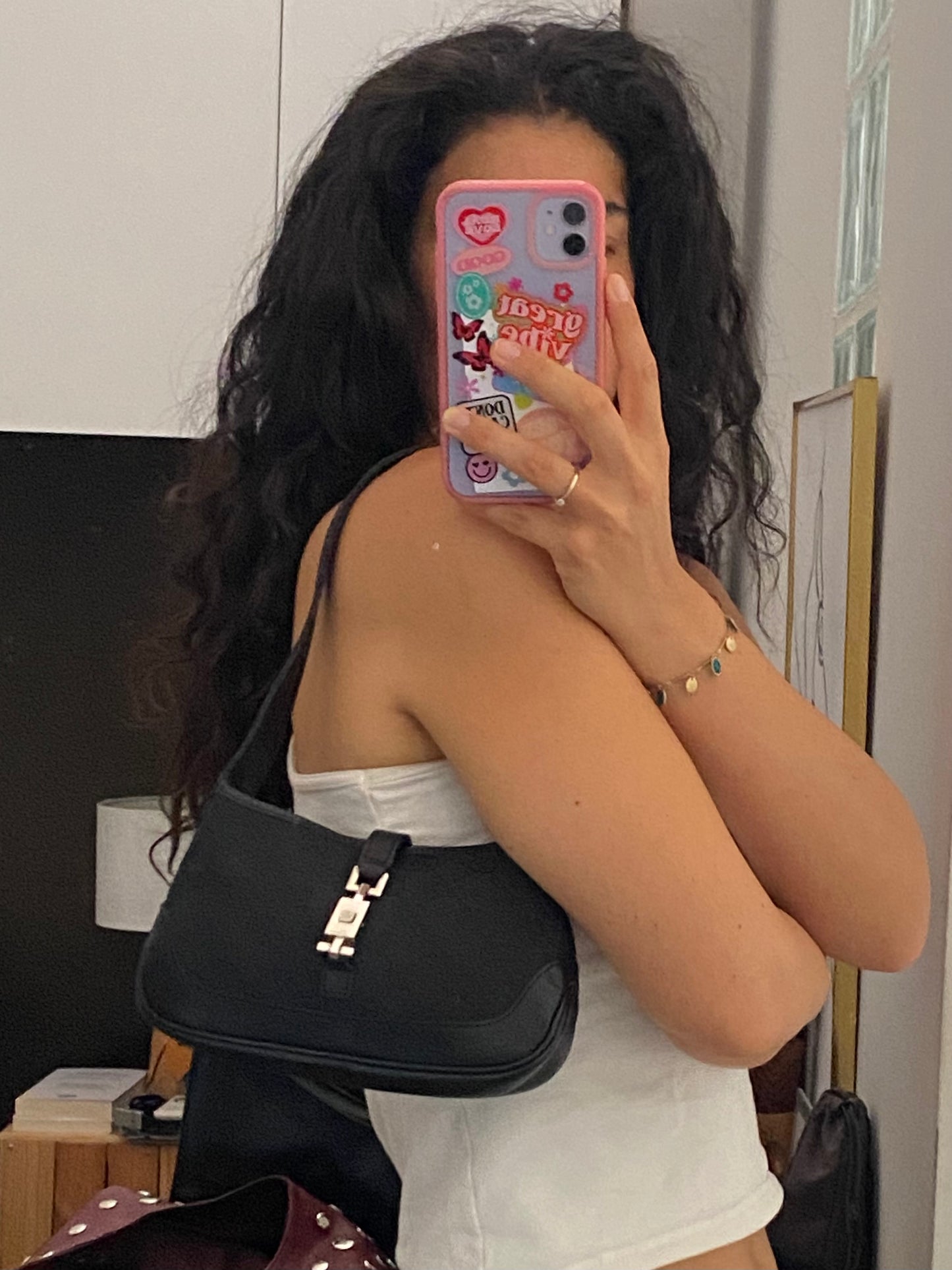 Gucci Jackie mini era Tom ford monogram nero