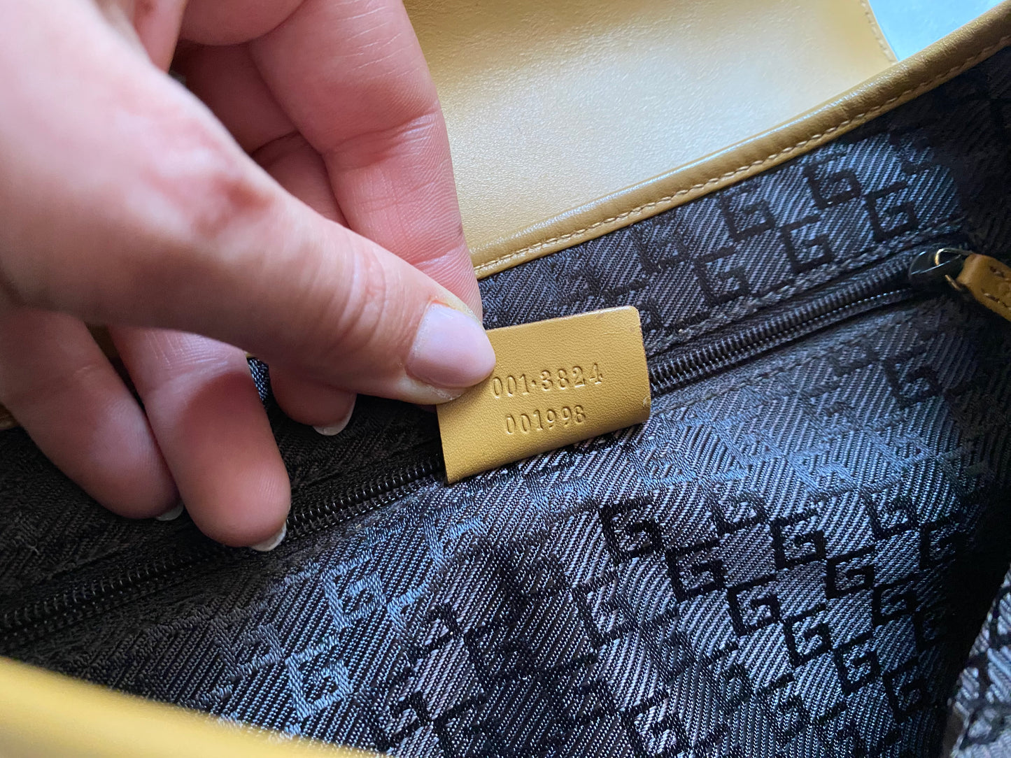 Gucci Jackie camoscio