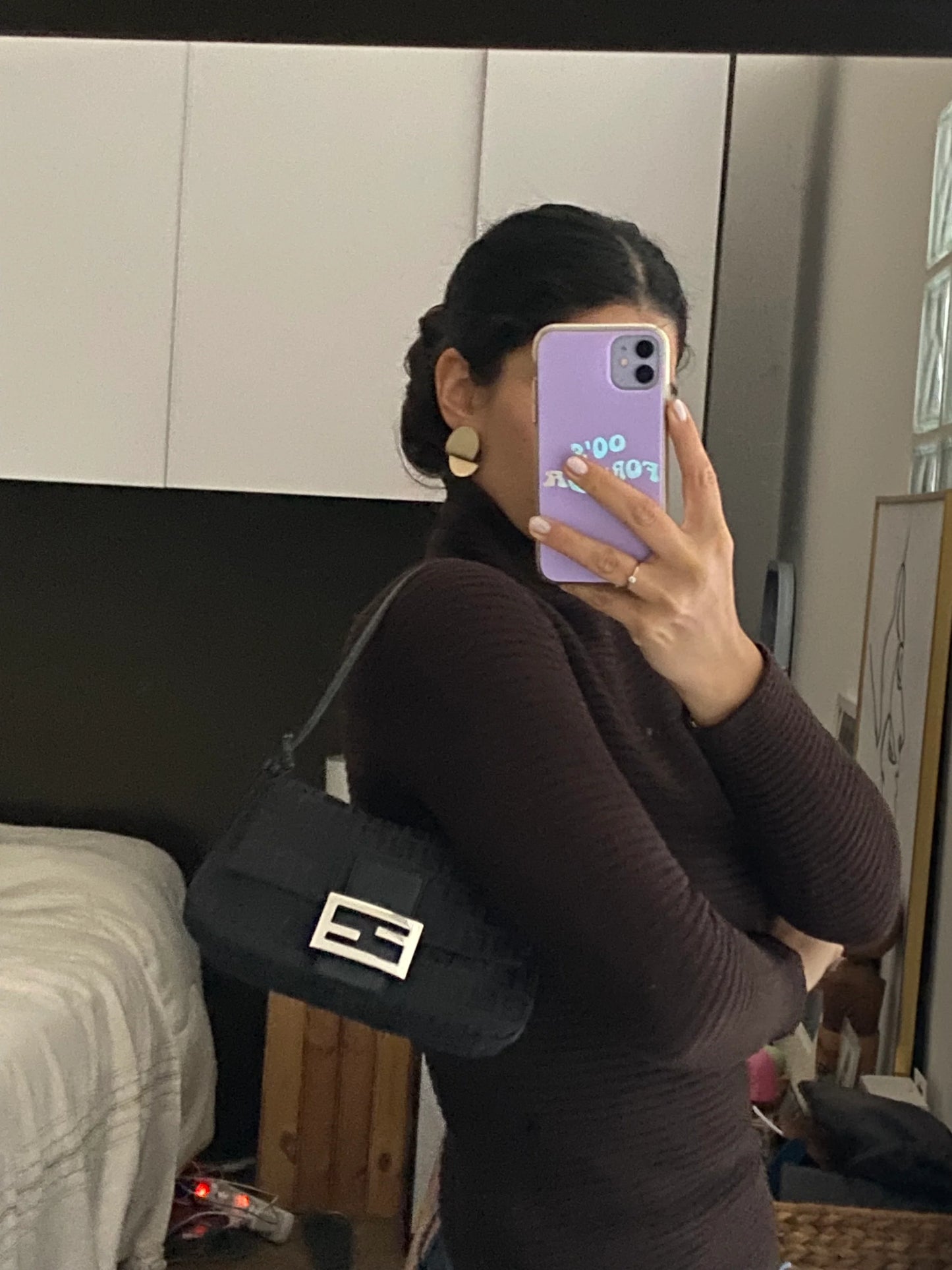 Fendi mini mamma baguette