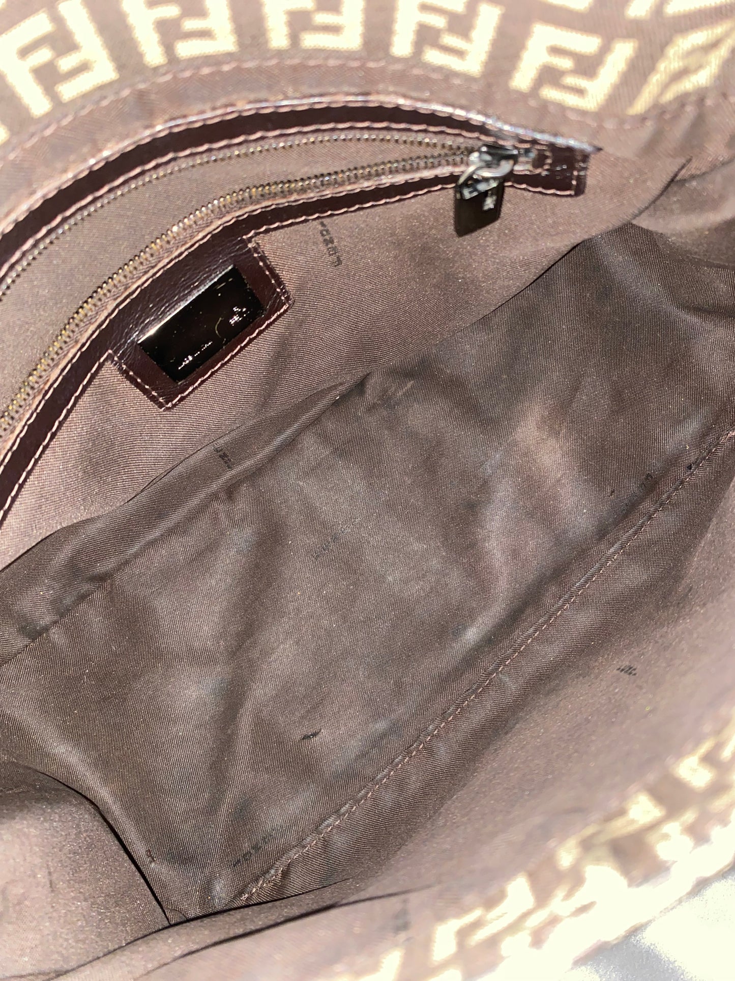 Fendi mamma baguette zucchino brown