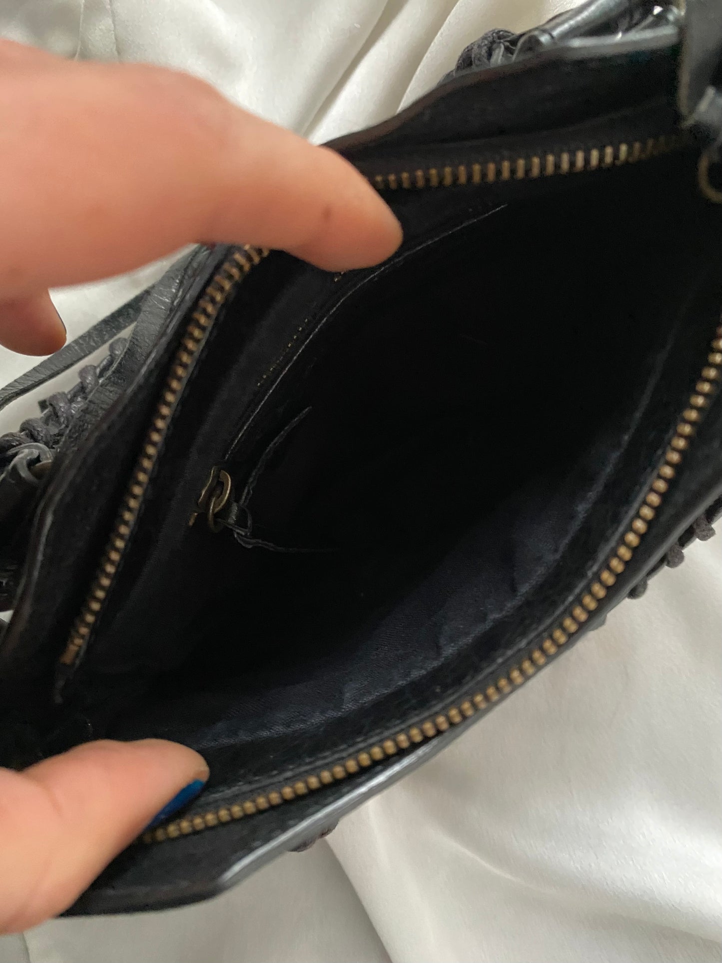 Balenciaga mini city classique chevre