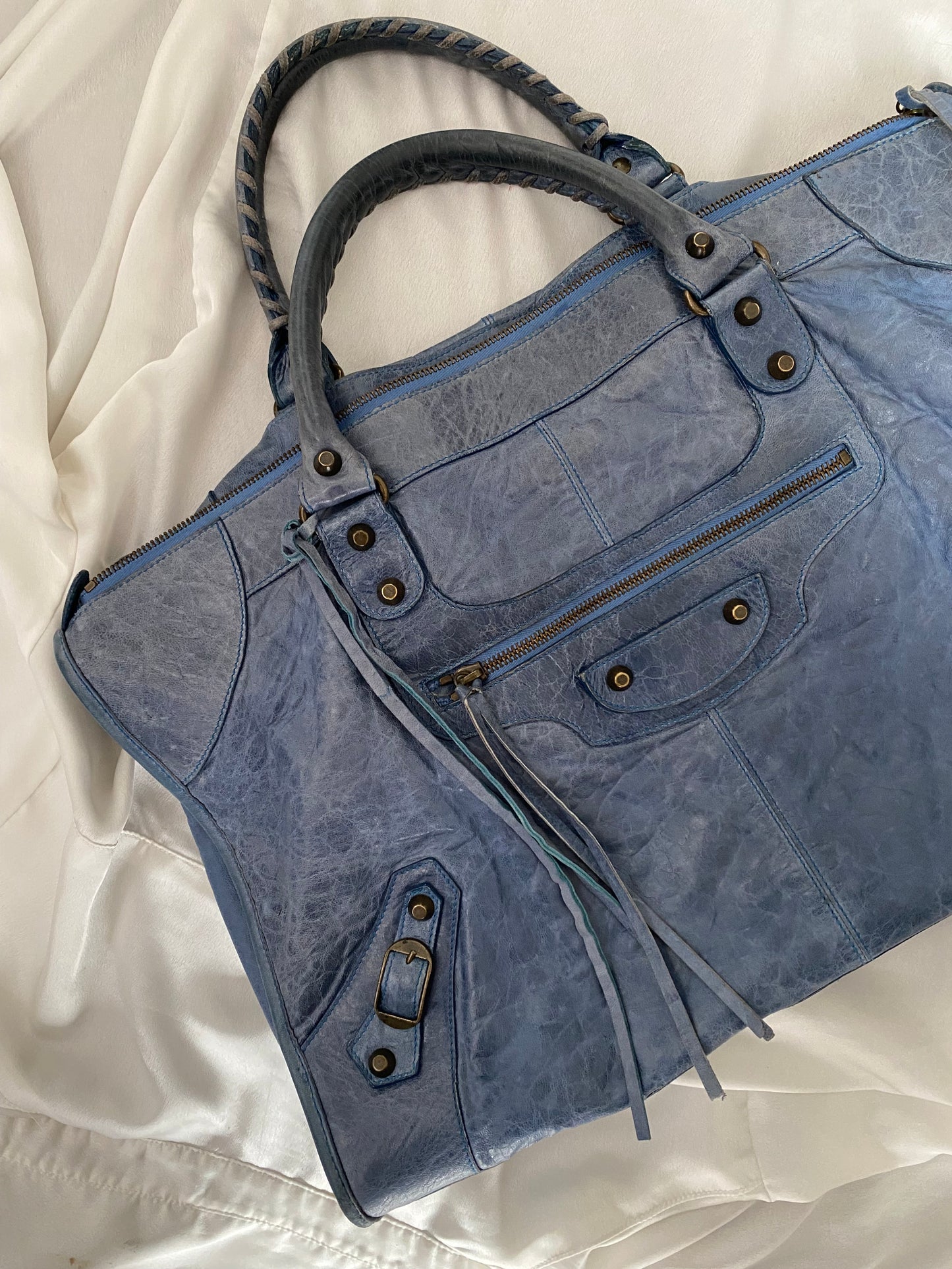 Balenciaga Work cornflower s/s 2006 giant classic hw