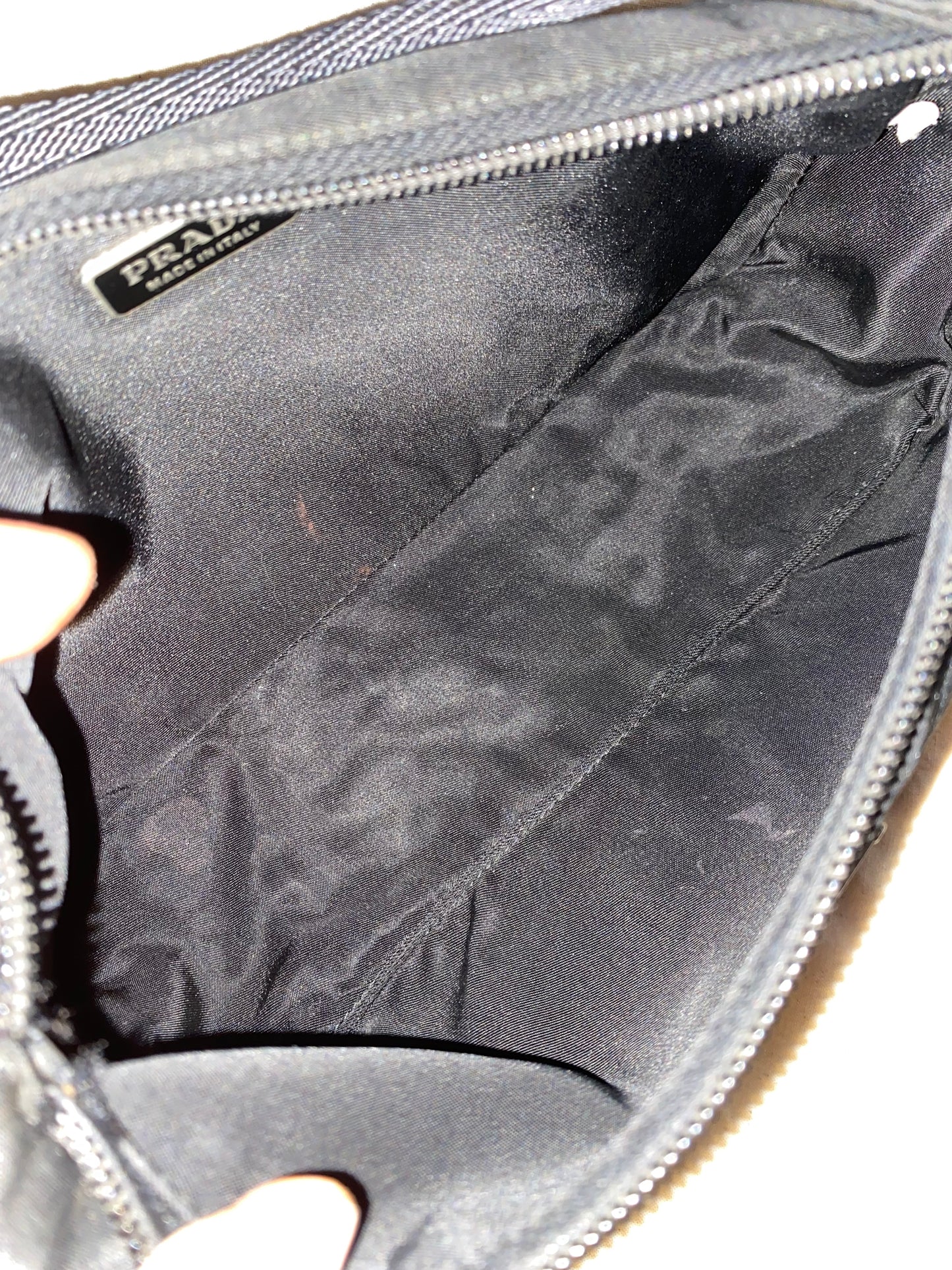 Prada hobo 2002 black