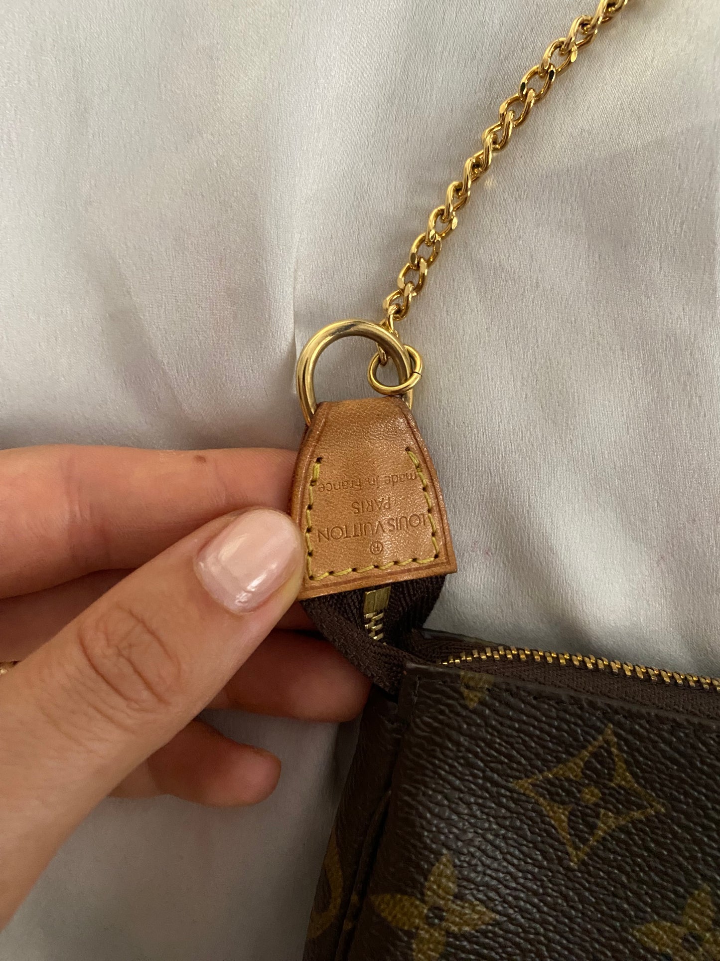 Louis Vuitton mini pochette accessoire monogram