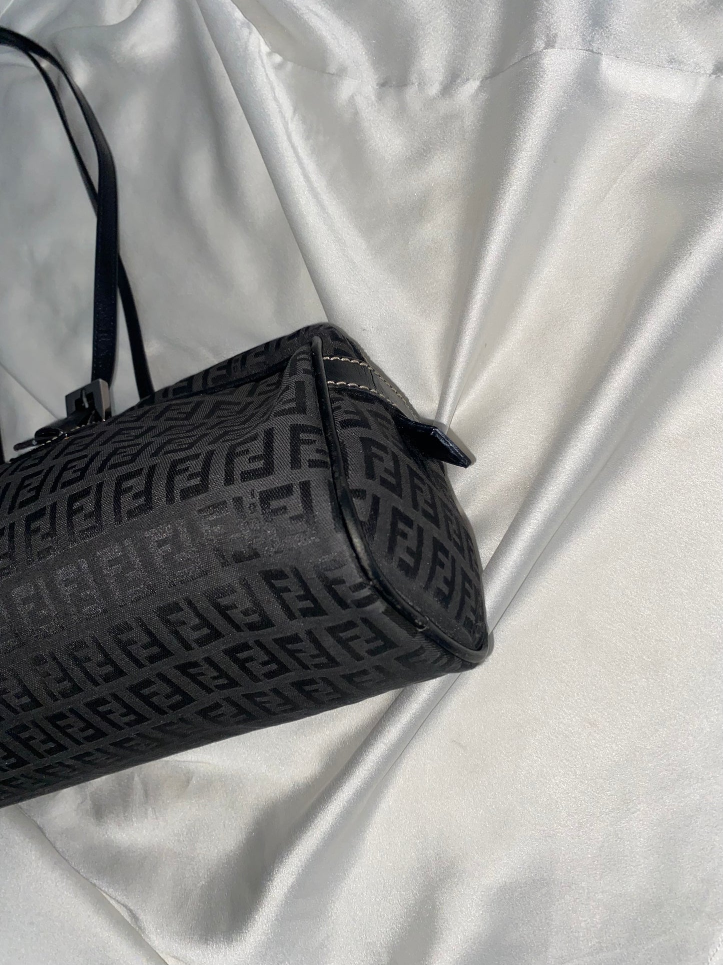 Fendi bassotto monogram zucchino black