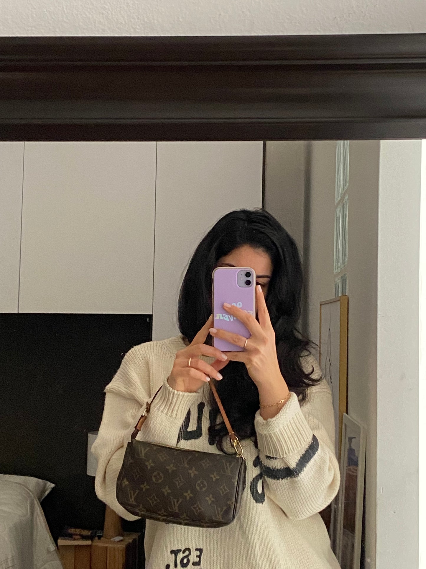 Louis Vuitton pochette accessoire monogram Classico