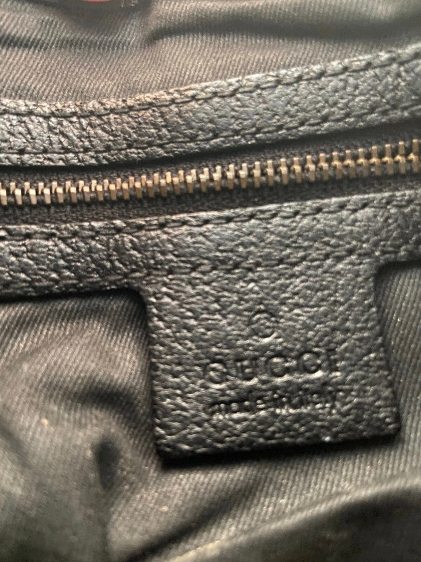 Gucci new Jackie mini era Frida Giannini monogram nero