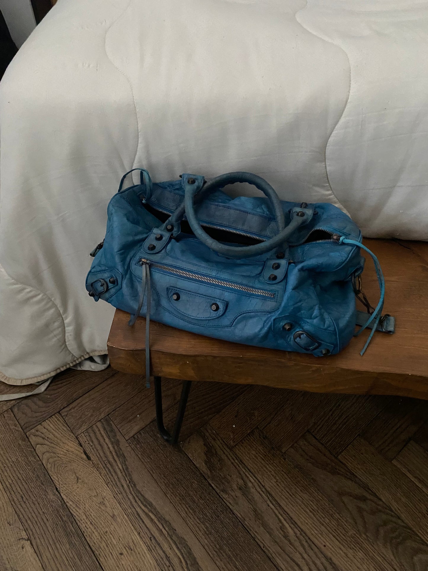 Balenciaga twiggy sky blue