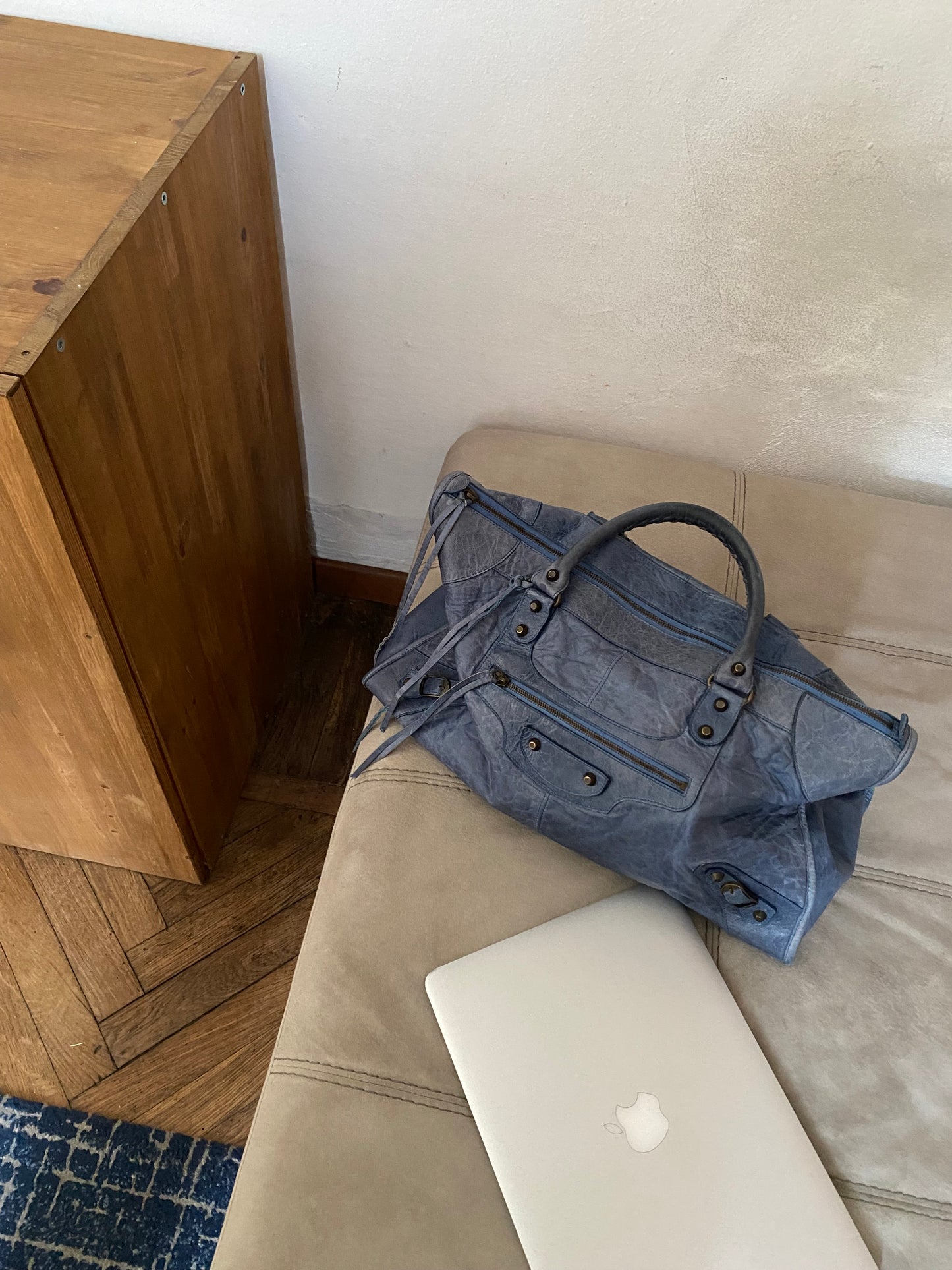 Balenciaga Work cornflower s/s 2006 giant classic hw