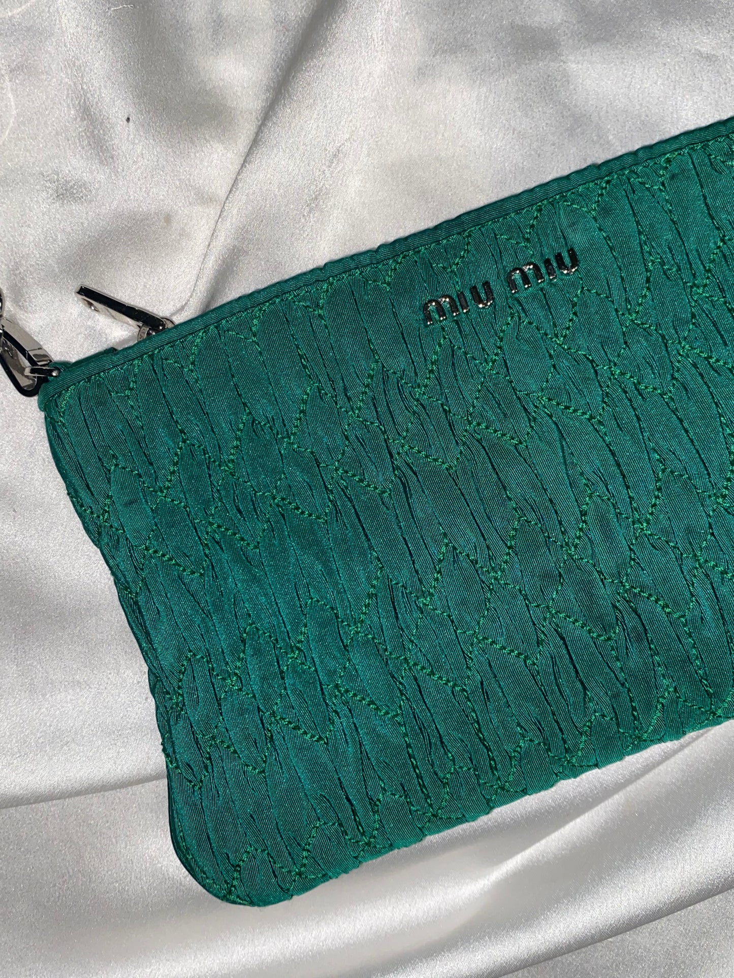 Miu Miu crystal pochette
