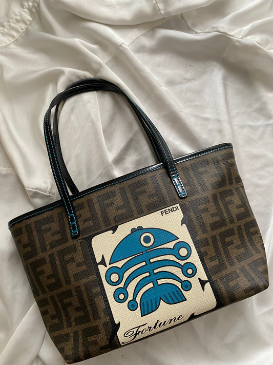 Fendi mini tote zucca edizione limitata Fortune