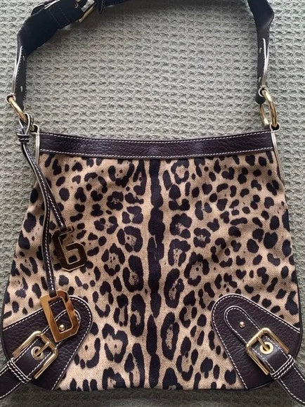 Dolce & Gabbana cheetah hobo