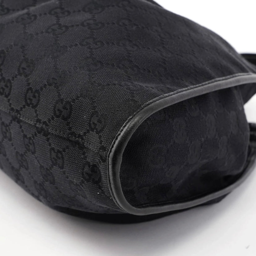 Gucci black monogram hobo