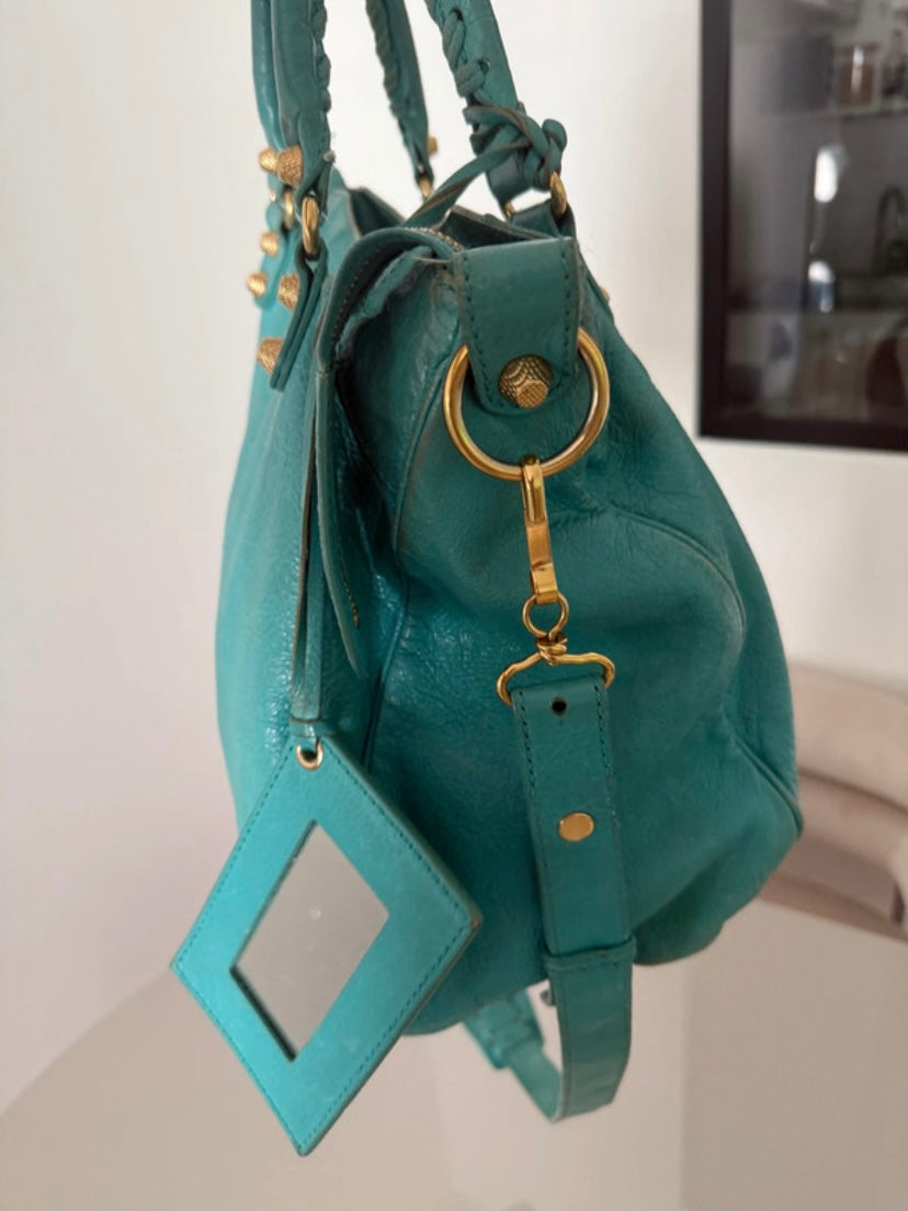 Balenciaga Velo bleu tropical s/s 2013