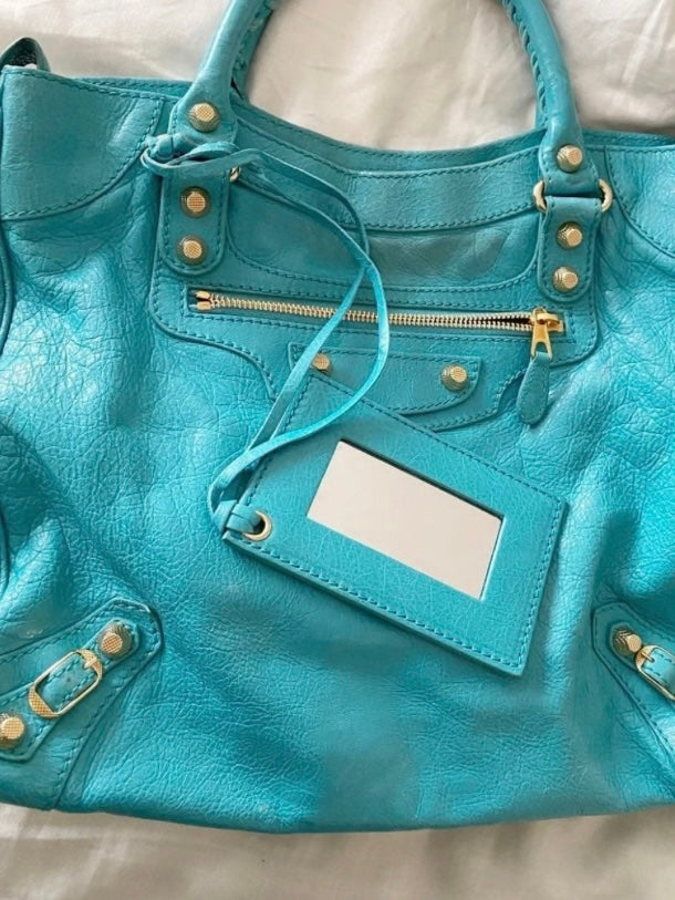 Balenciaga Velo bleu tropical s/s 2013