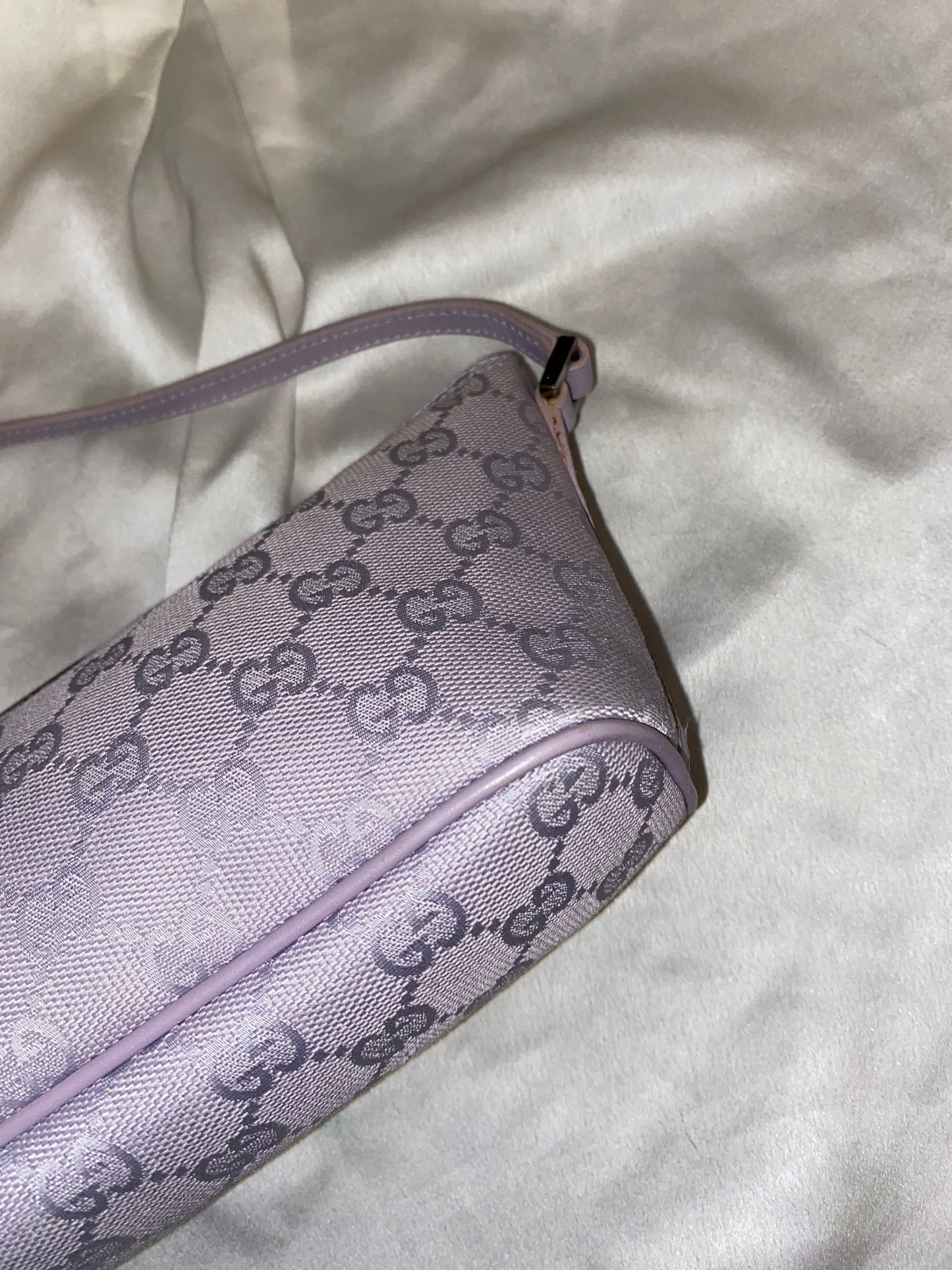 Gucci boat baguette lilla