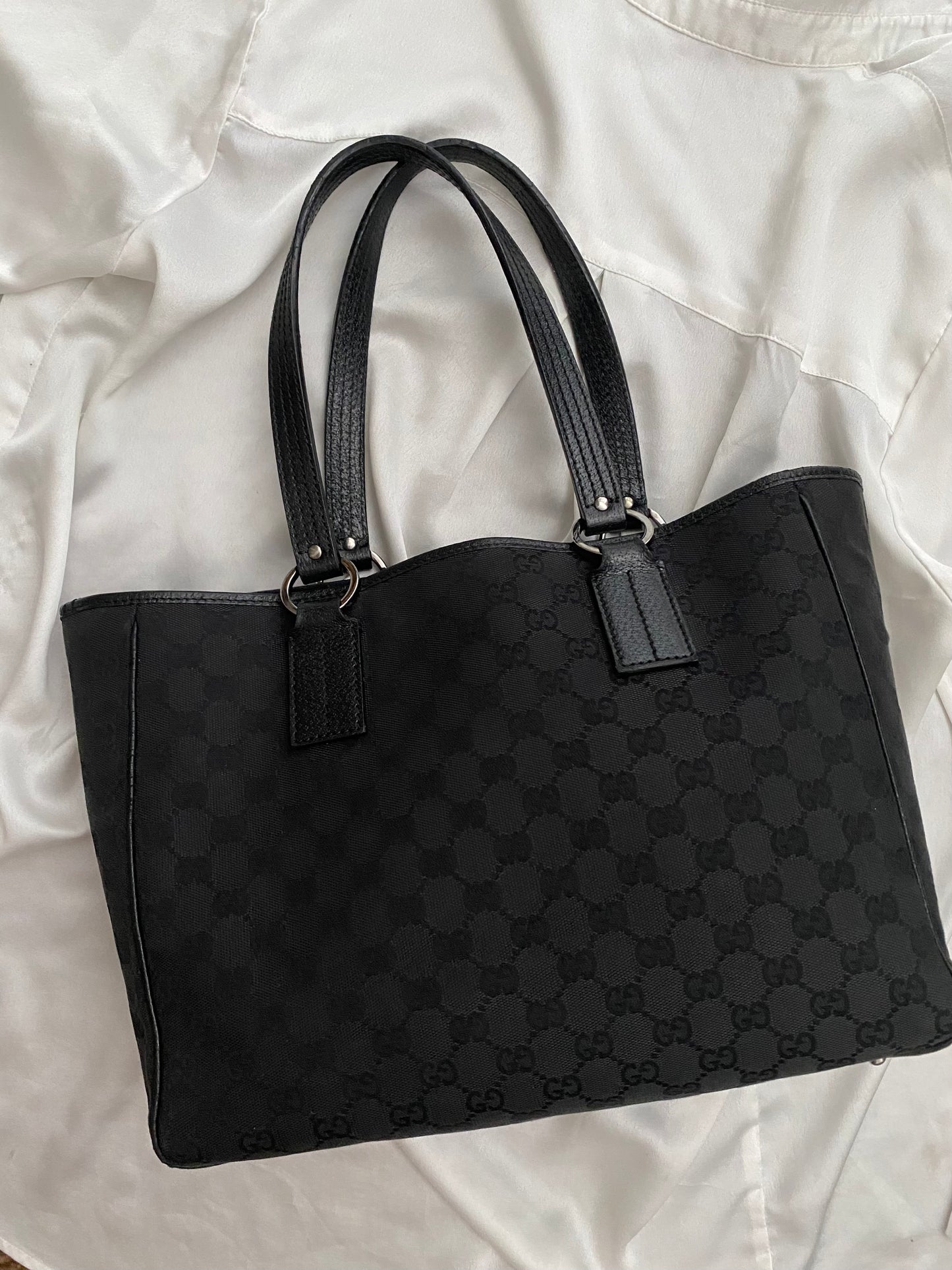Gucci tote bag monogram nero
