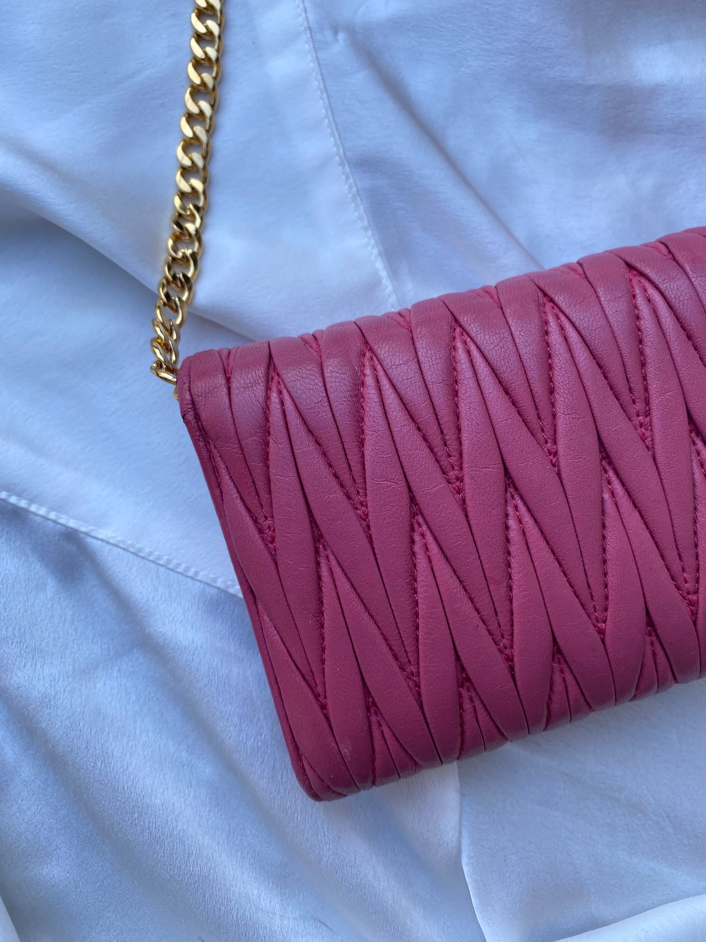 Miu miu pochette peonia