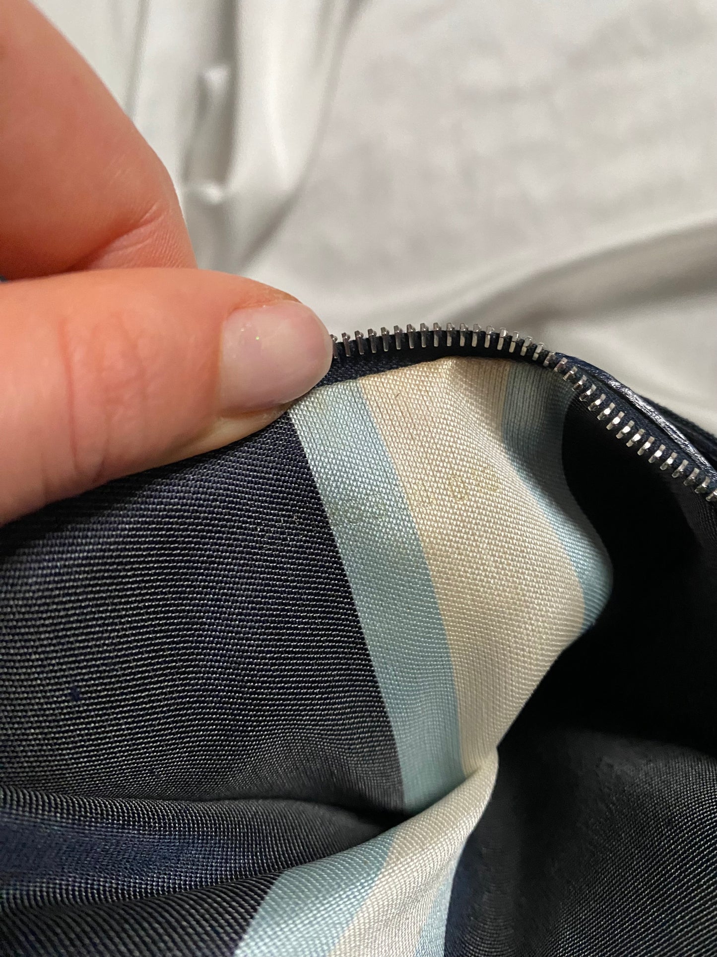 Fendi mamma baguette denim
