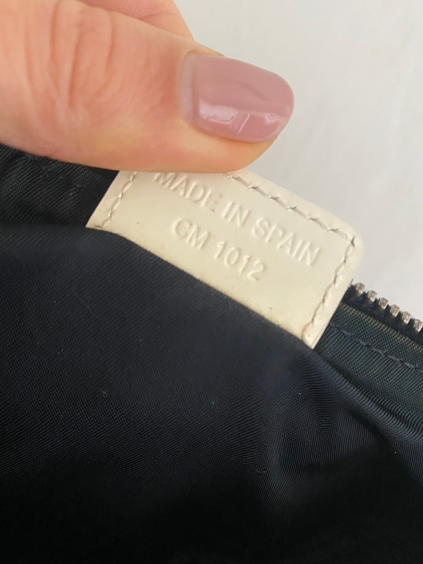 Dior mini saddle monogram blue