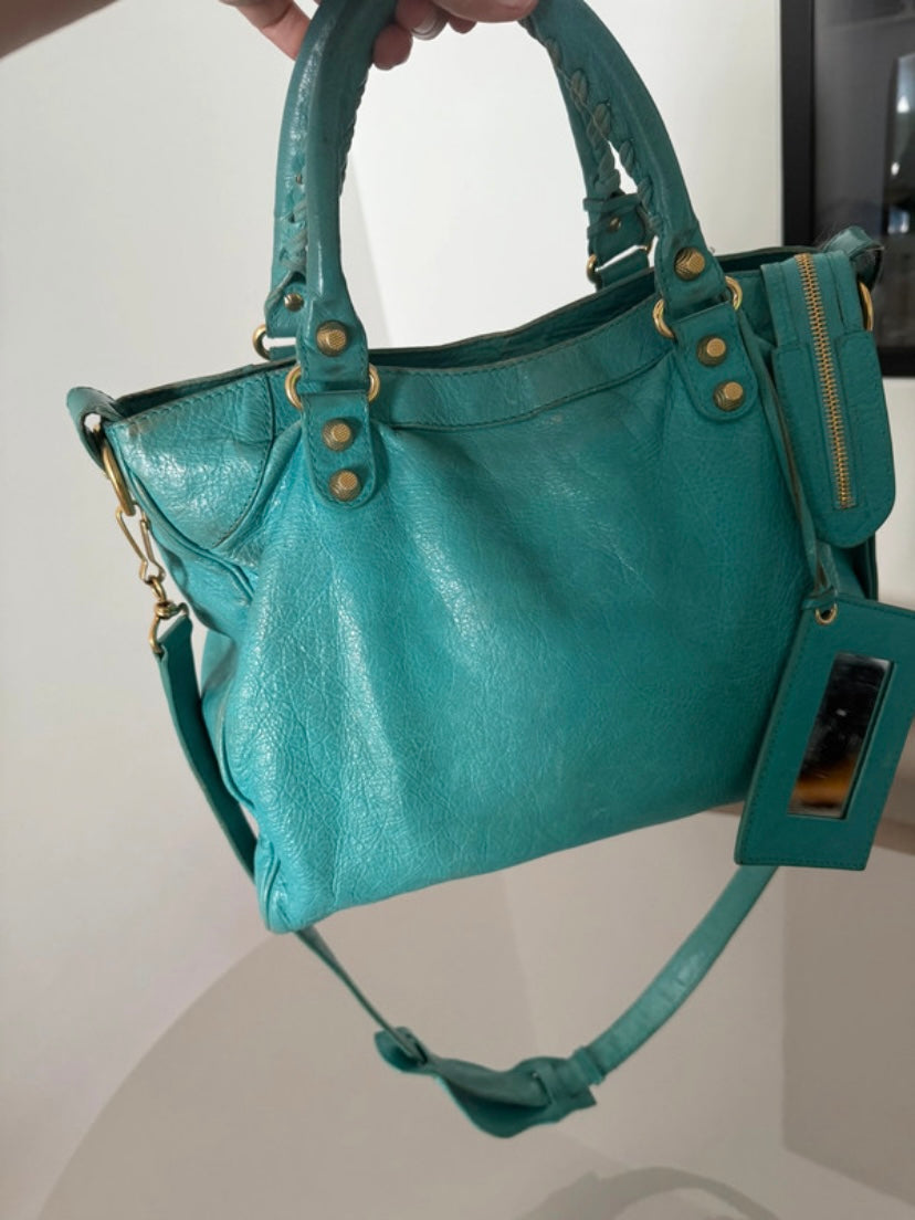 Balenciaga Velo bleu tropical s/s 2013