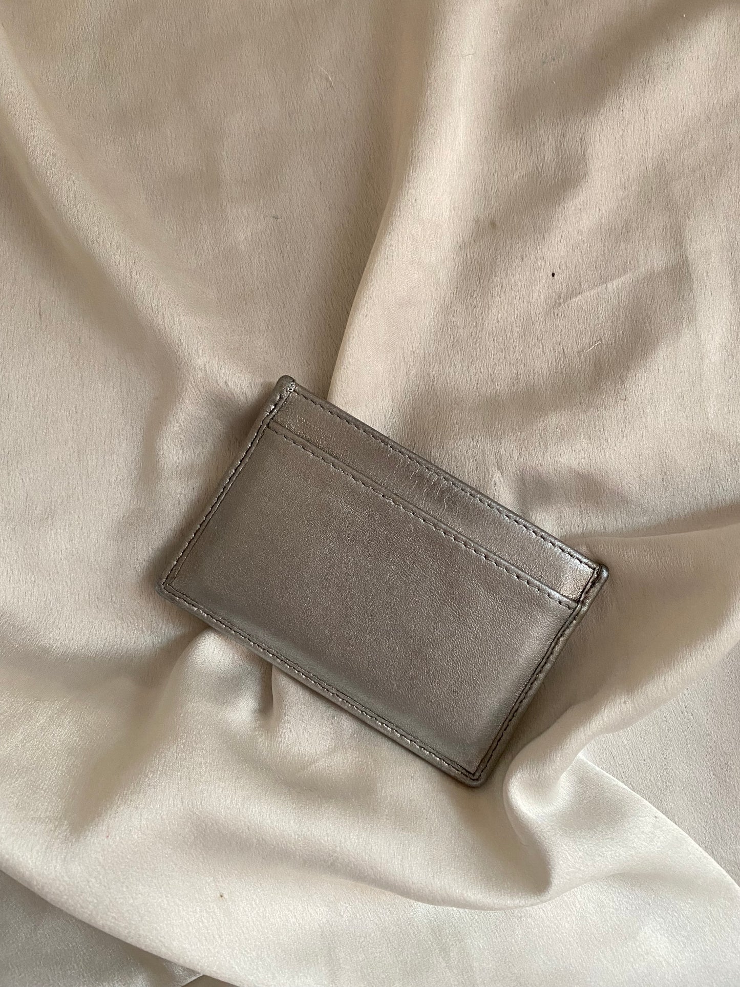 Prada portacarte silver
