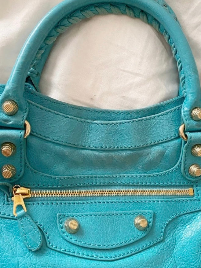 Balenciaga Velo bleu tropical s/s 2013
