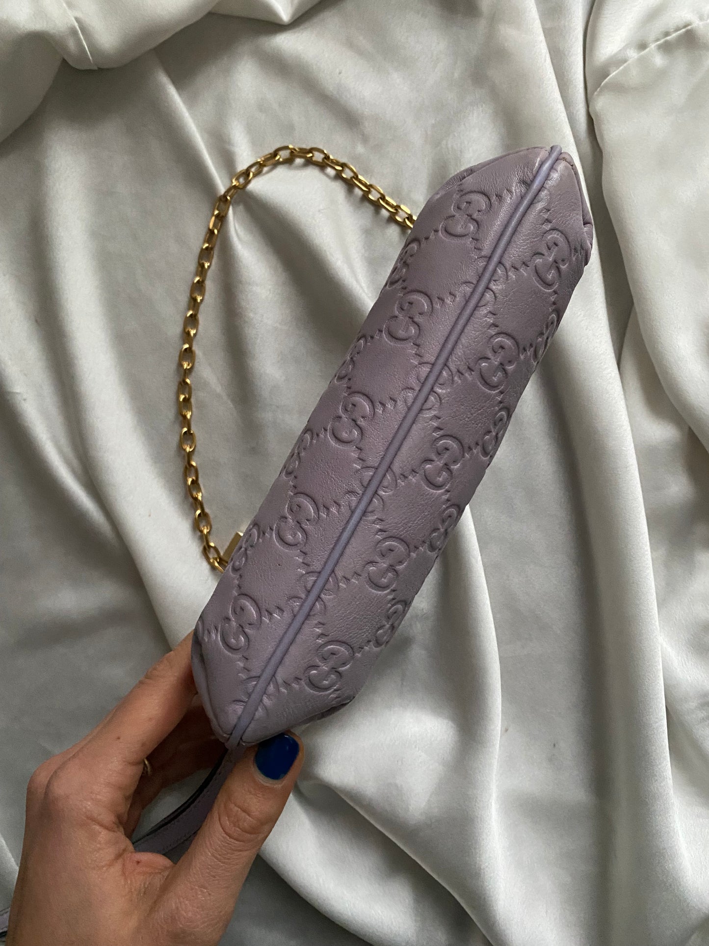 Gucci pochette monogram lilac