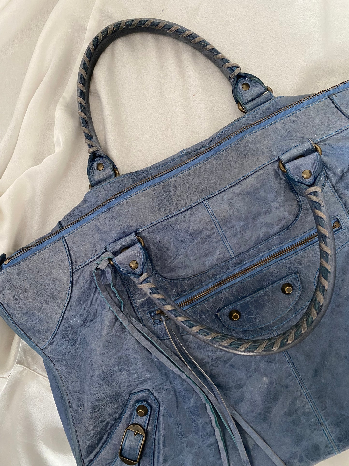Balenciaga Work cornflower s/s 2006 giant classic hw