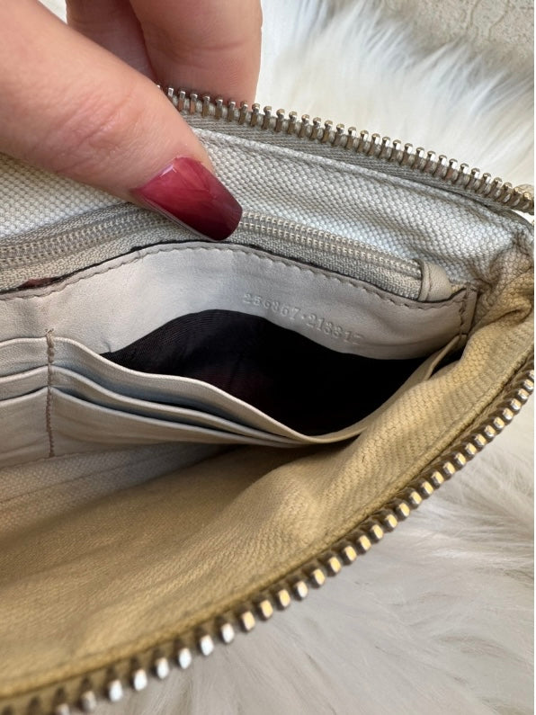 Gucci Pochette monogram panna pelle