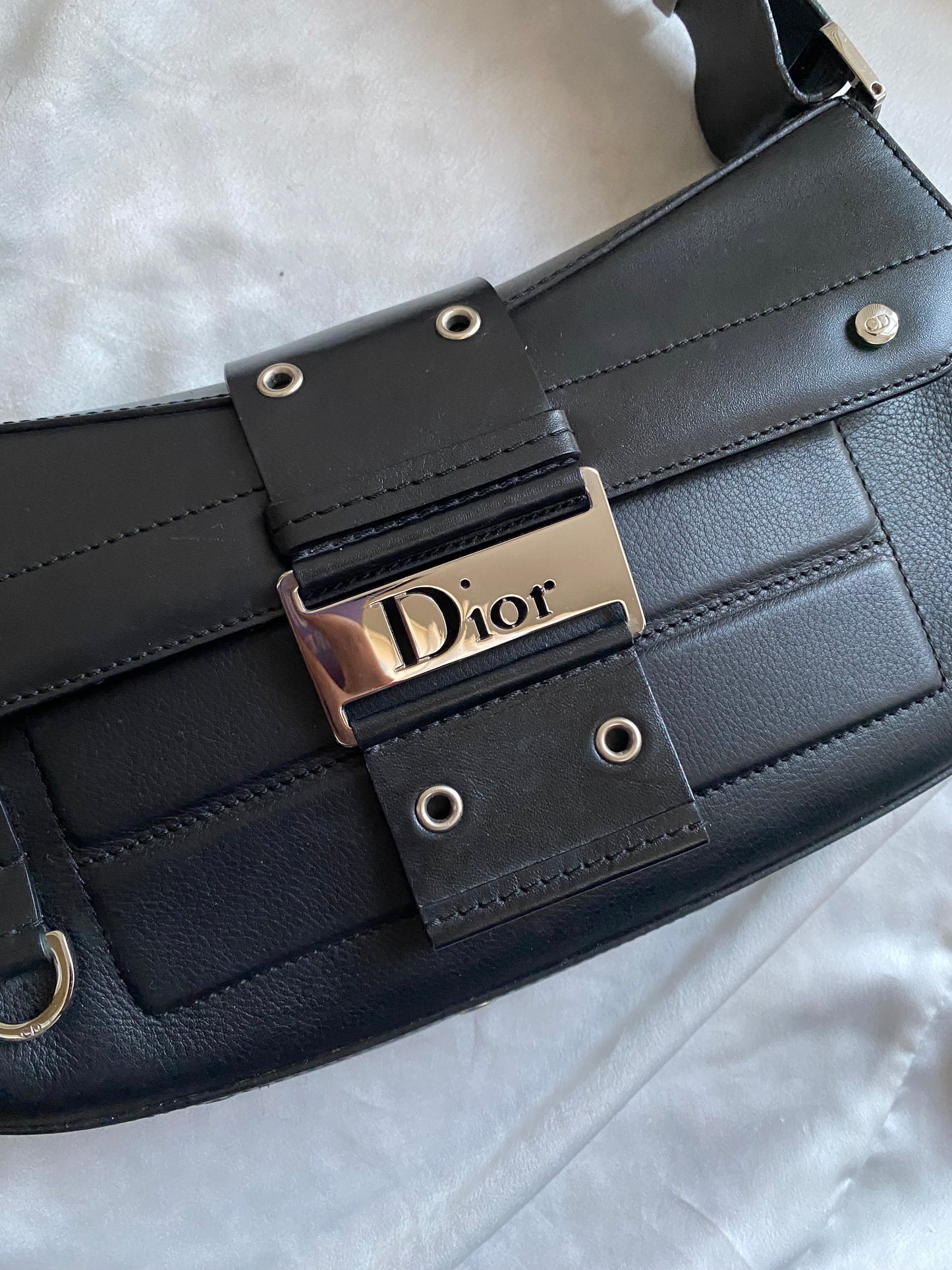 Dior columbus street chic pelle nera