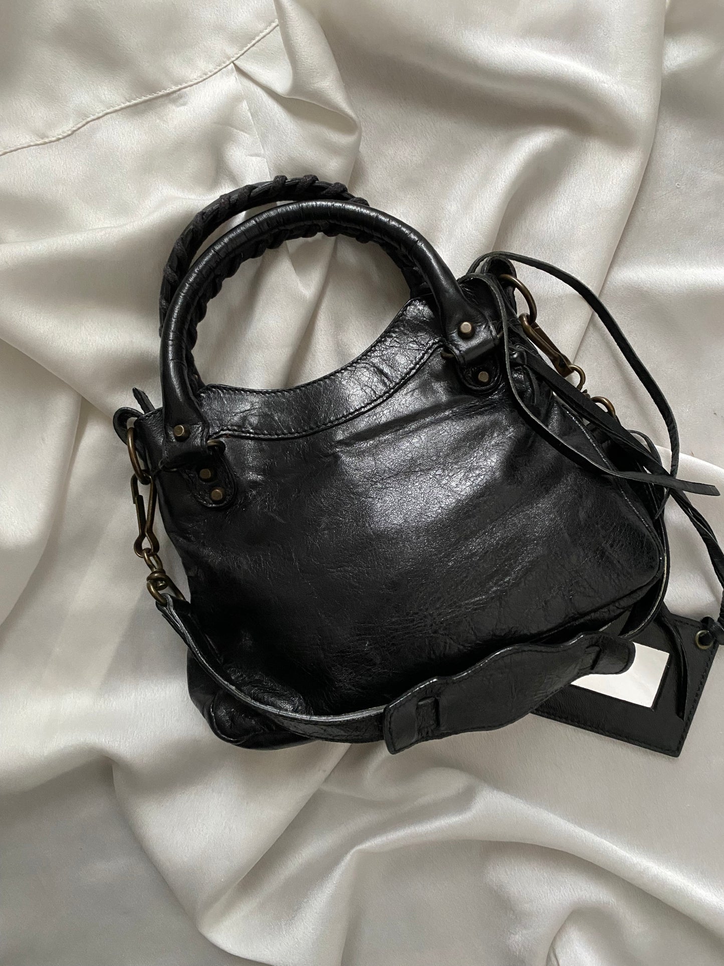 Balenciaga mini city classique chevre