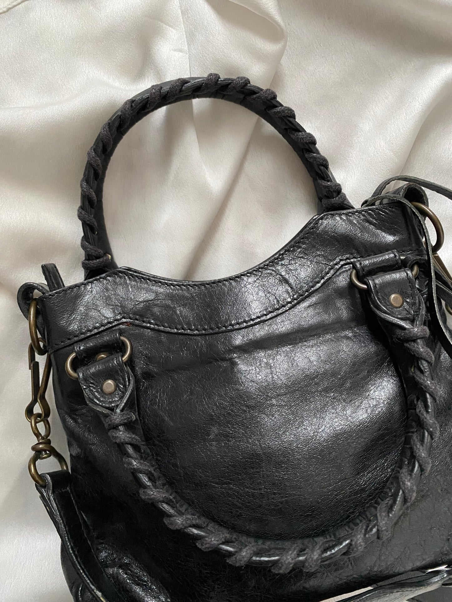 Balenciaga mini city classique chevre