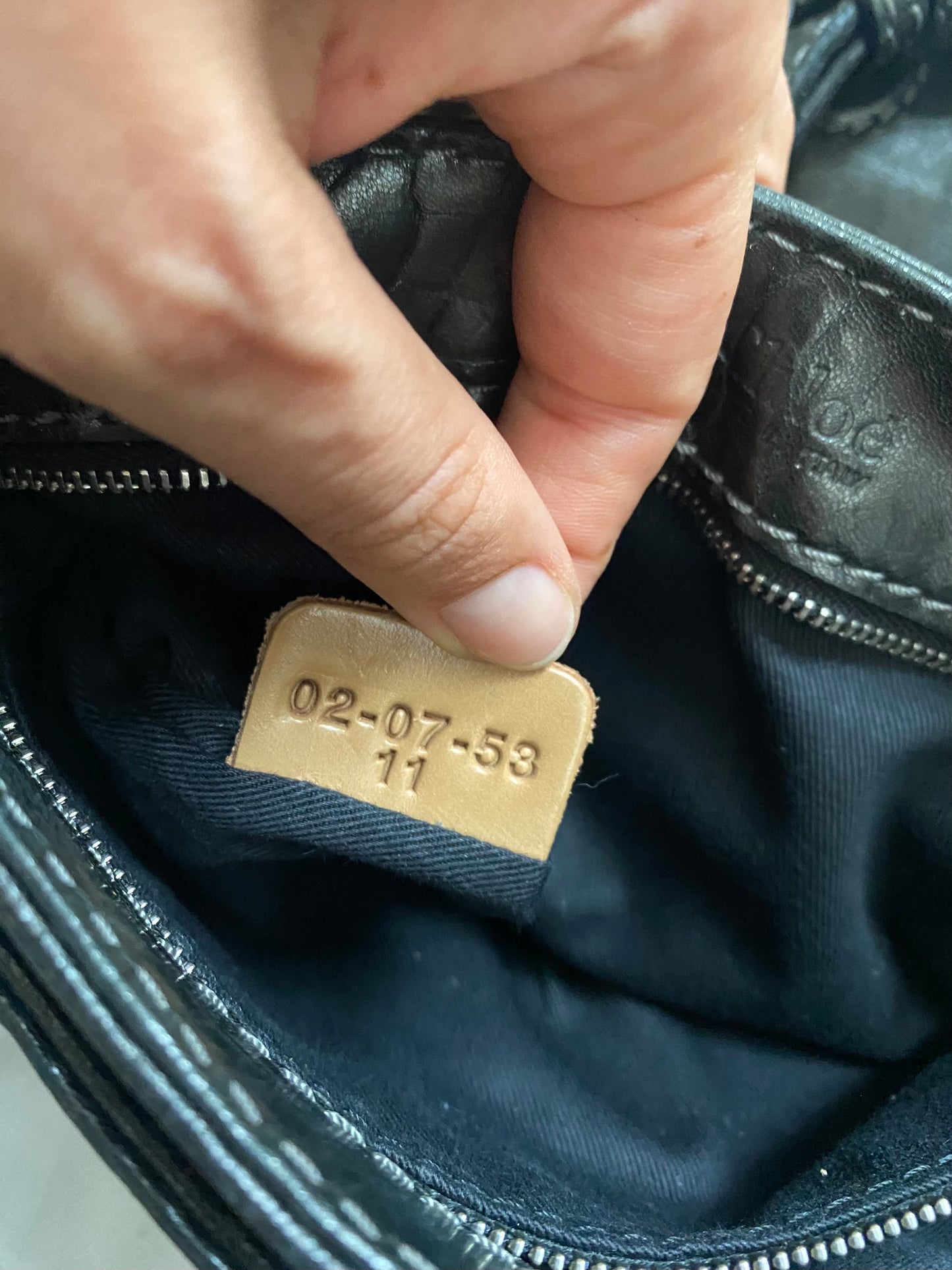 Chloé maxi lock black pochette