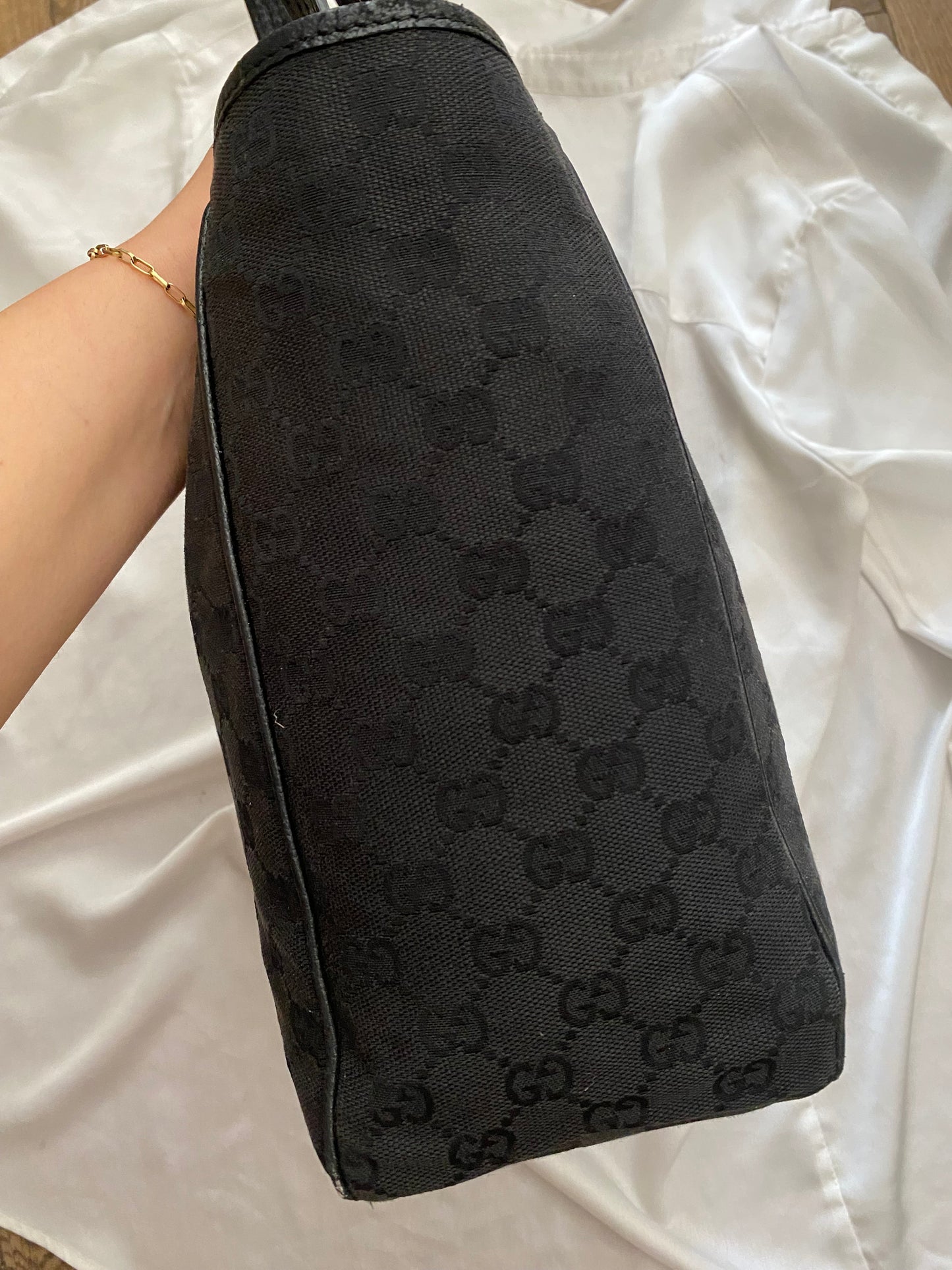 Gucci tote bag monogram nero