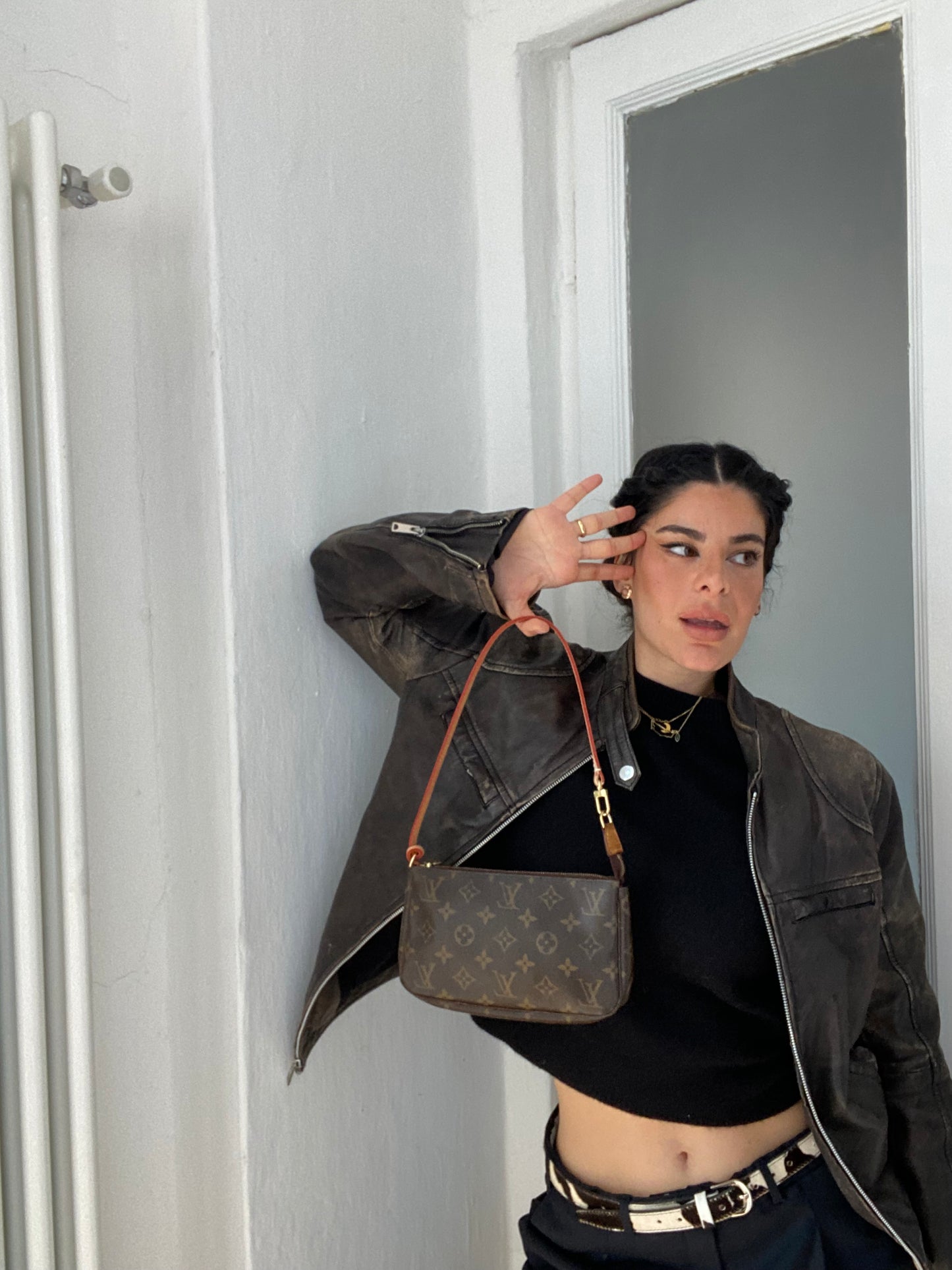 Louis Vuitton pochette accessoire classic monogram