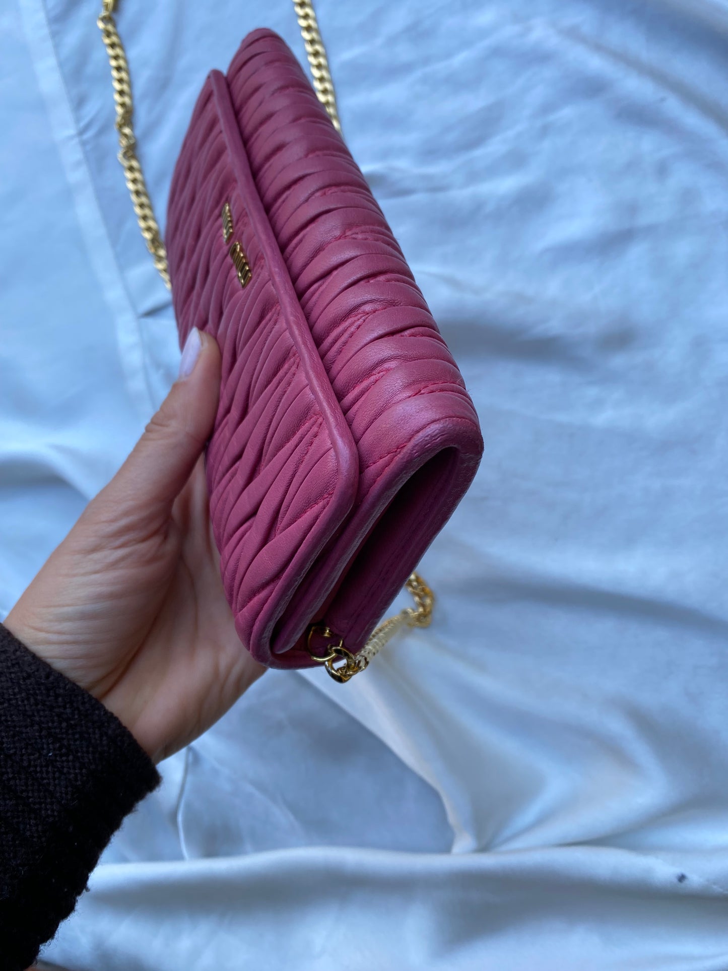 Miu miu pochette peonia