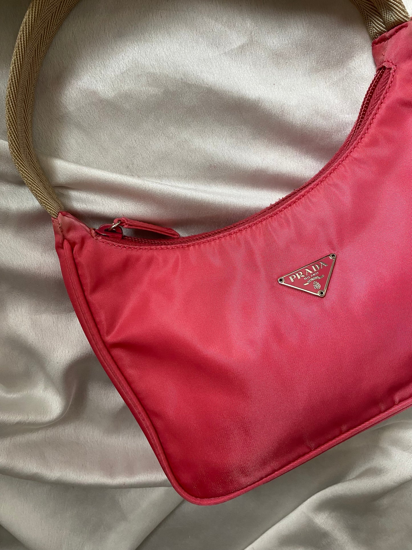 Prada hobo 2000 Barbie pink
