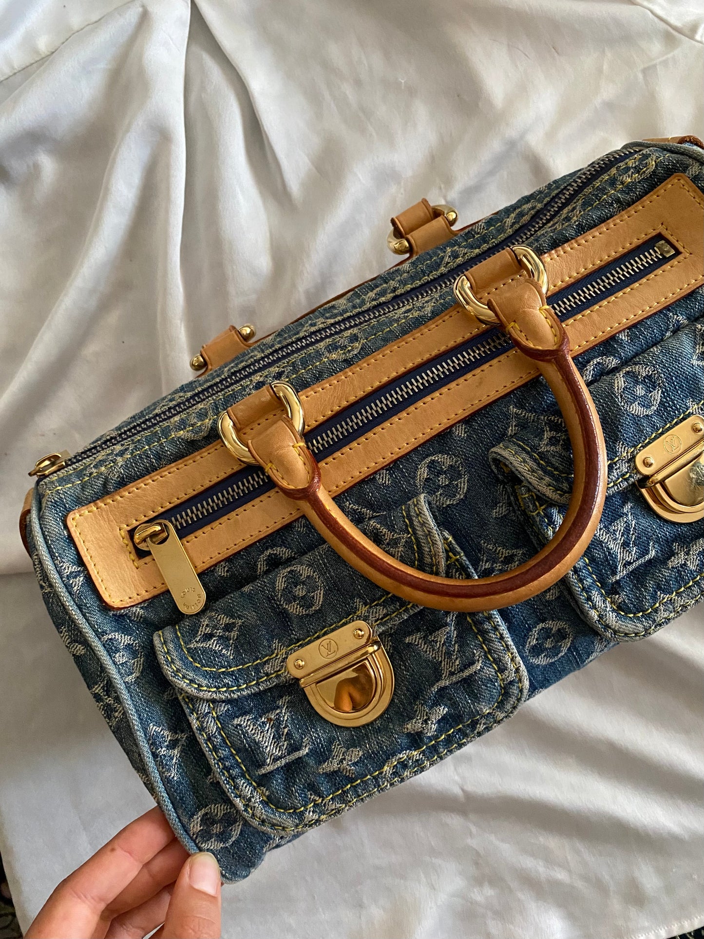 Louis Vuitton Neo Speedy Denim