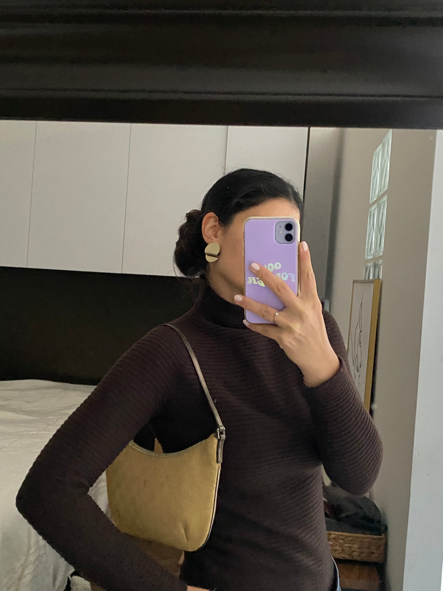 Gucci half moon gold