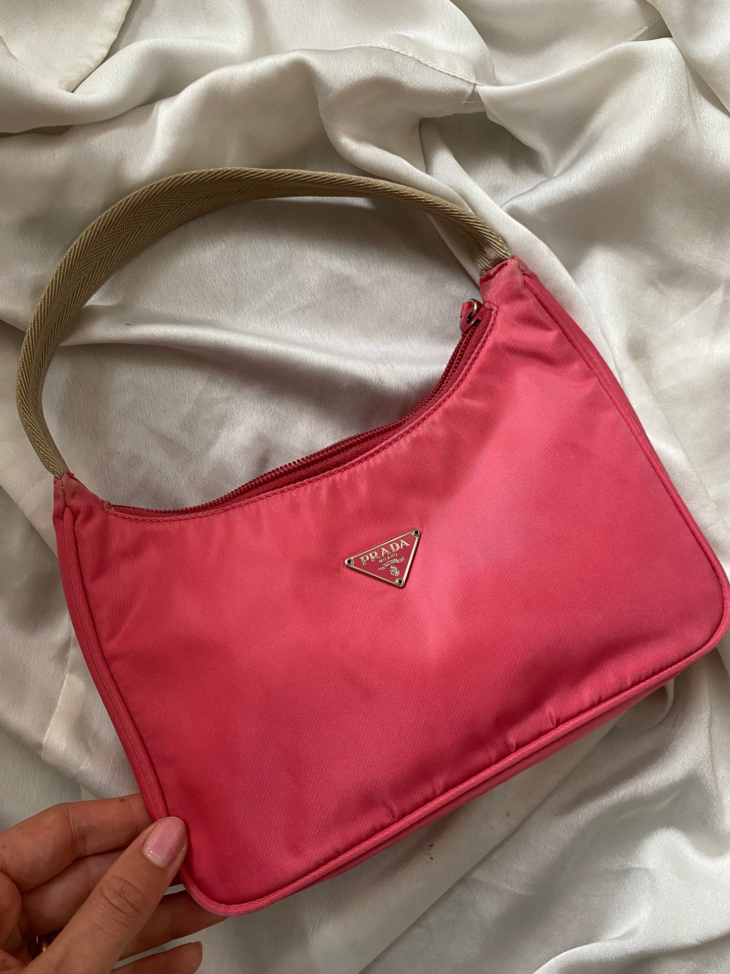 Prada hobo 2000 Barbie pink