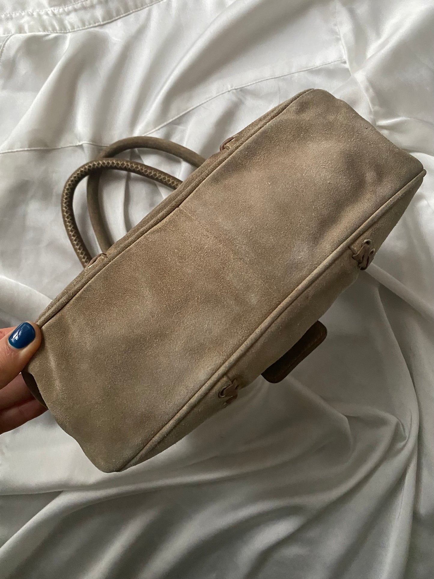 Prada moon camoscio champagne