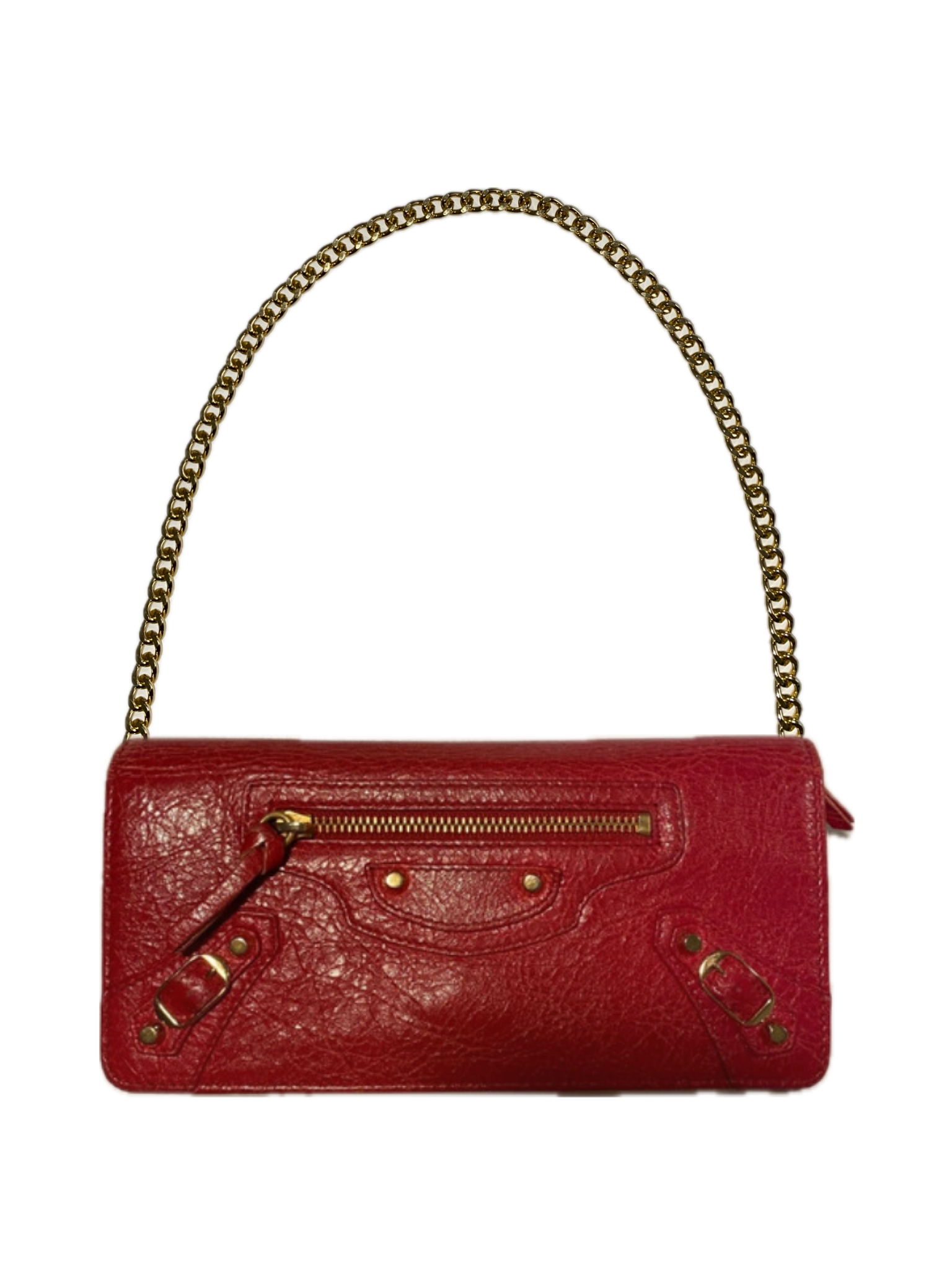 Balenciaga cherry city mini WOC reluxe studio