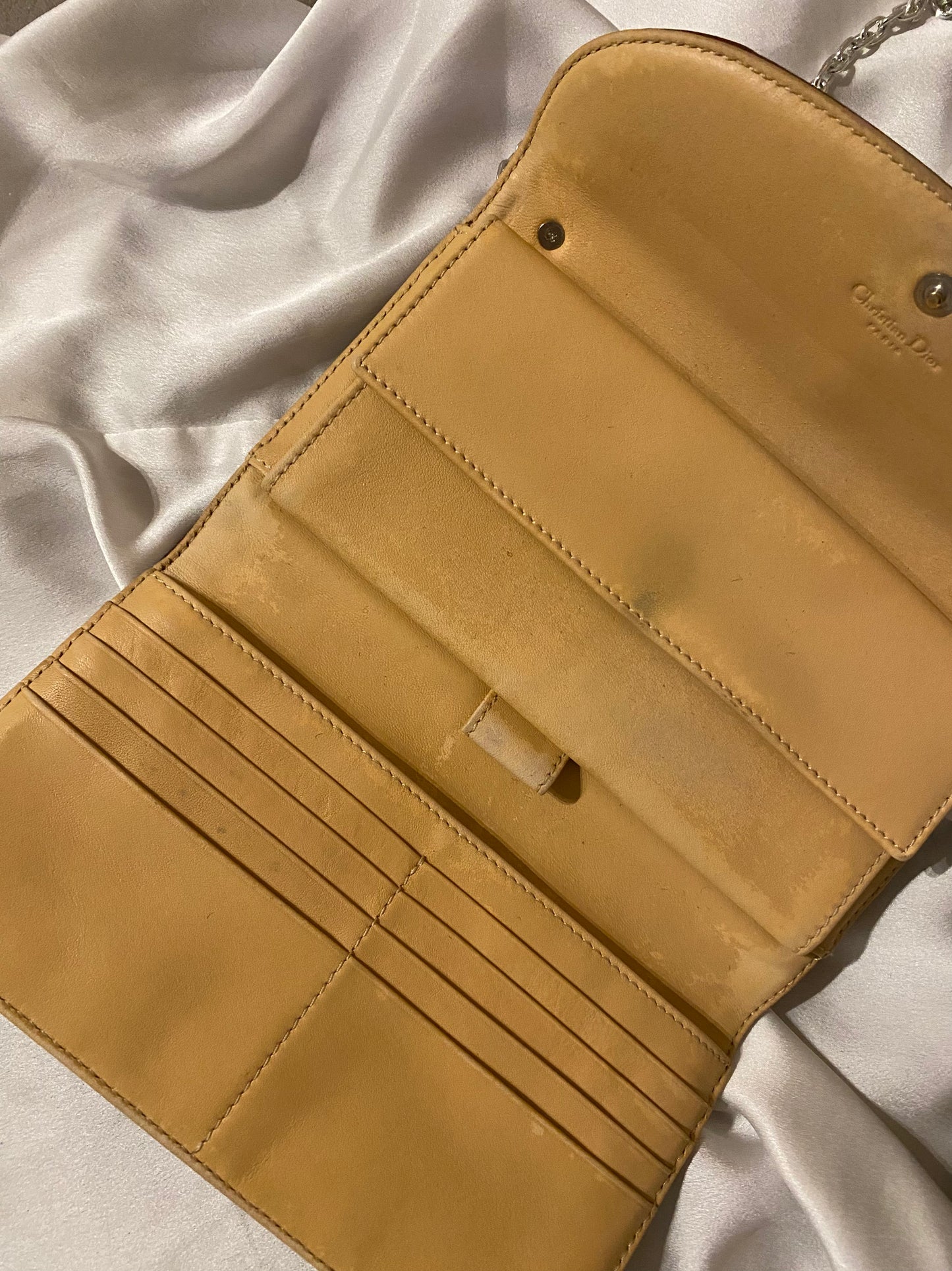 Dior pochette romantique sabbia