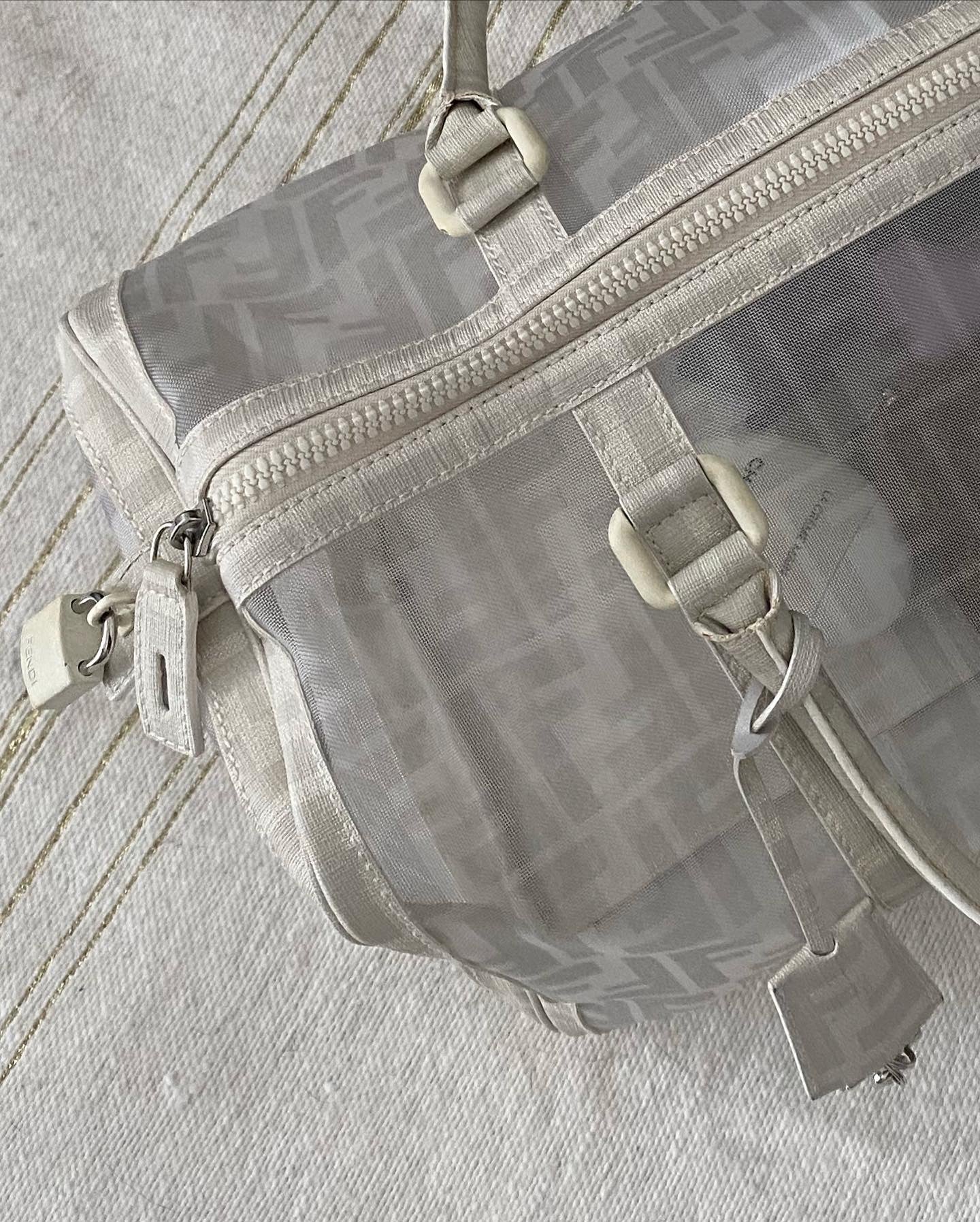Fendi bauletto trasparente