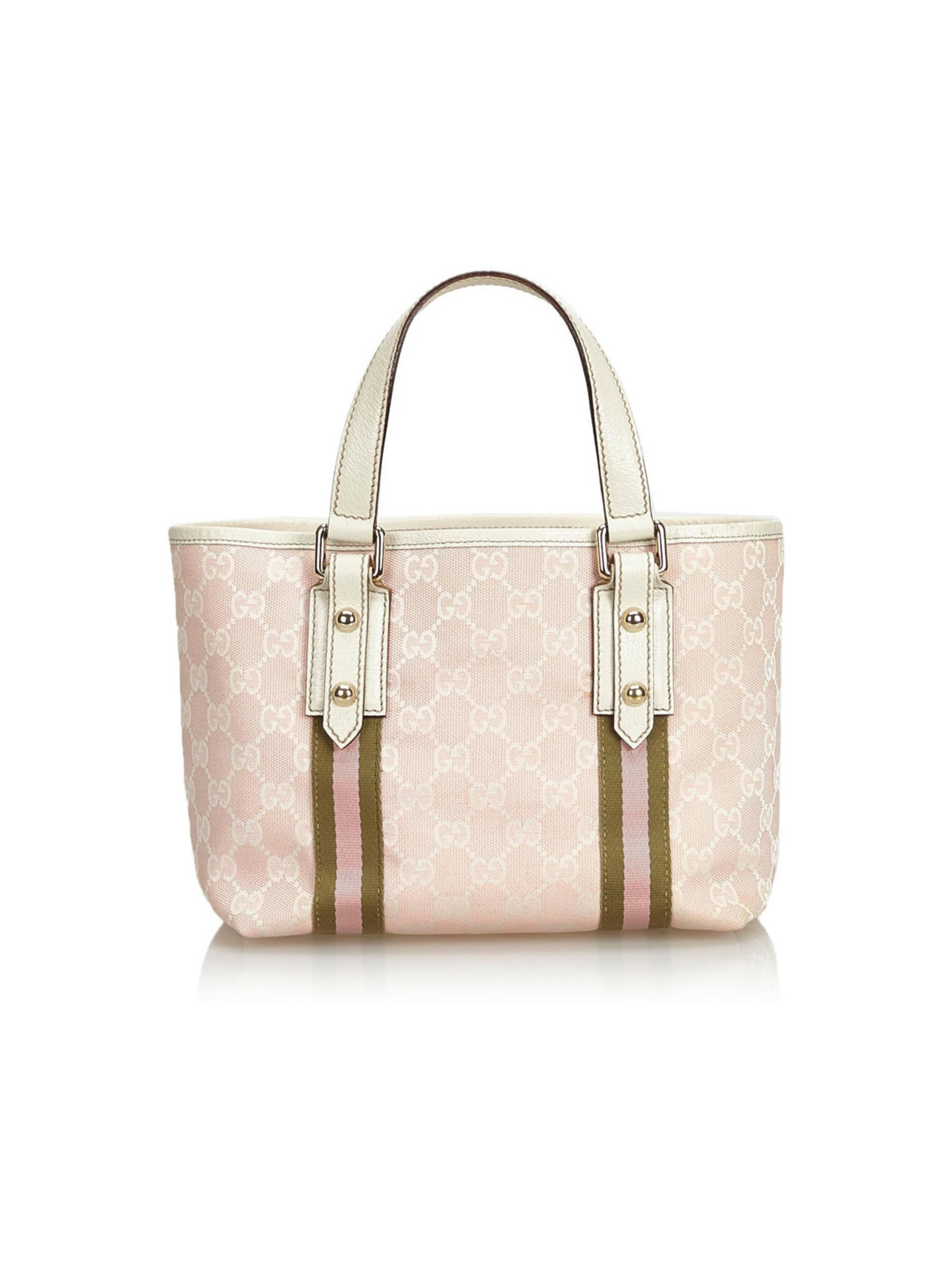 Gucci mini tote joliecoeur sherry Line monogram pink