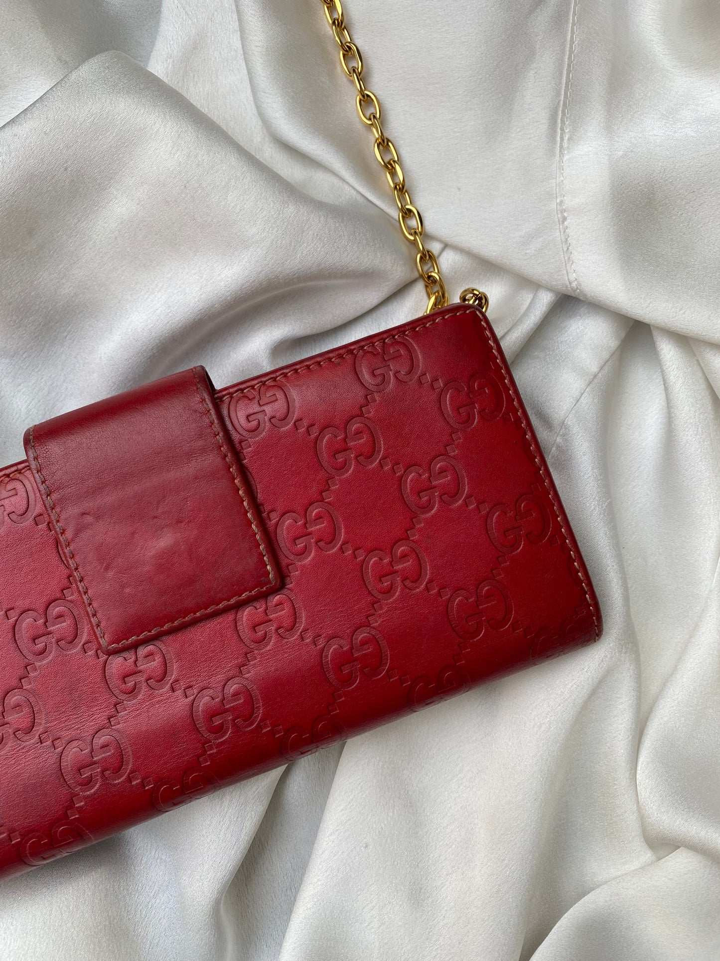 Gucci love lock pochette Cherry